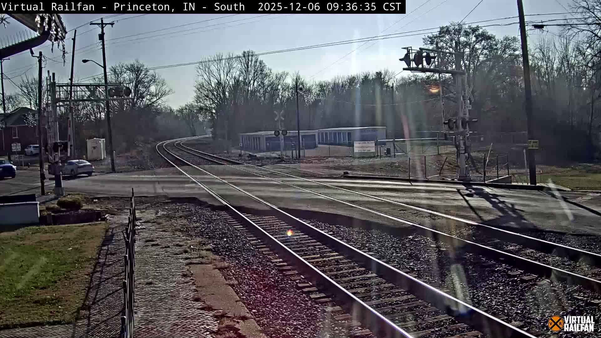 Princeton Railroad Crossing & Junction Live Cam - Princeton, Gibson, Indiana, USA