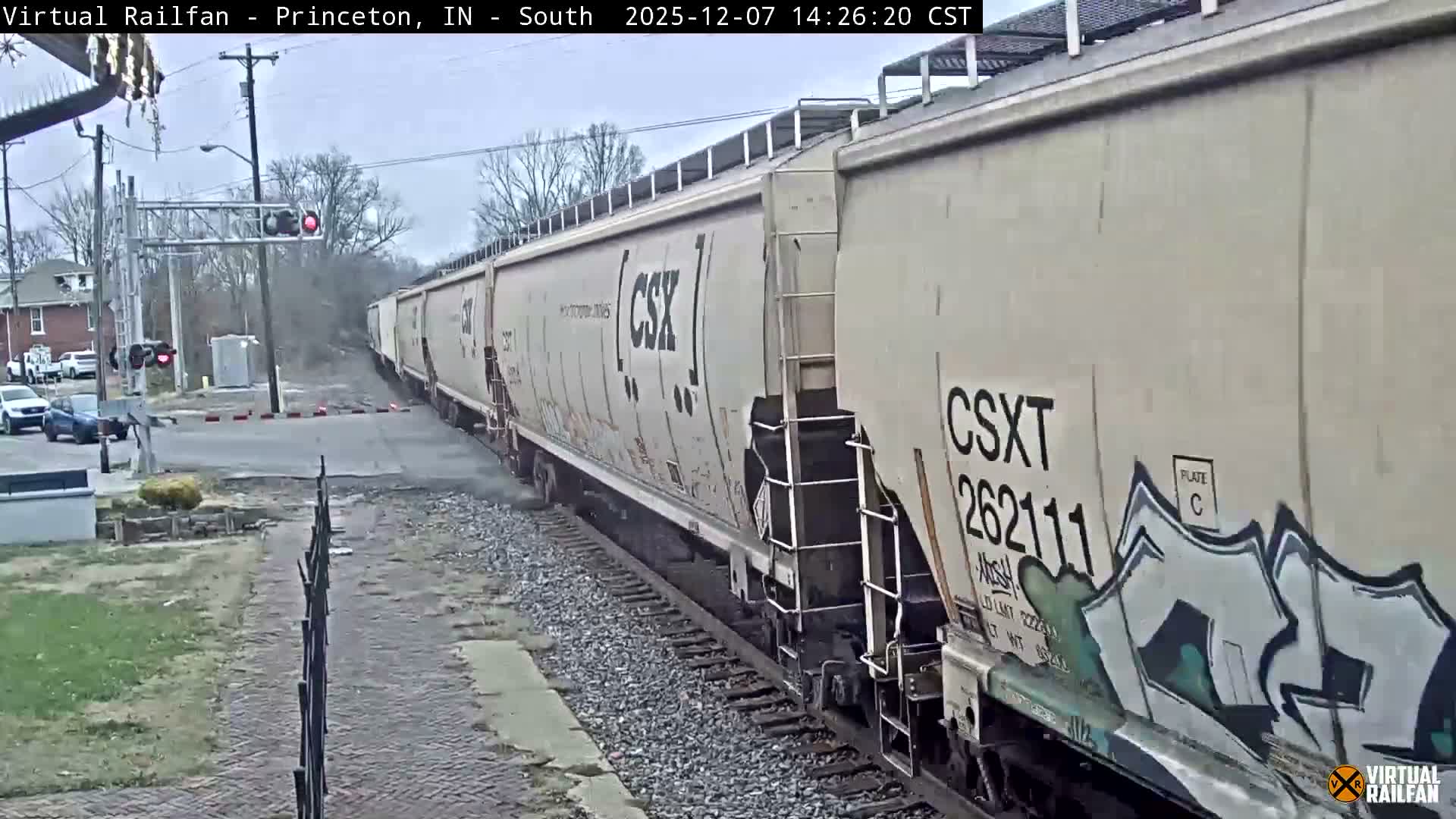 Princeton Railroad Crossing & Junction Live Cam - Princeton, Gibson, Indiana, USA