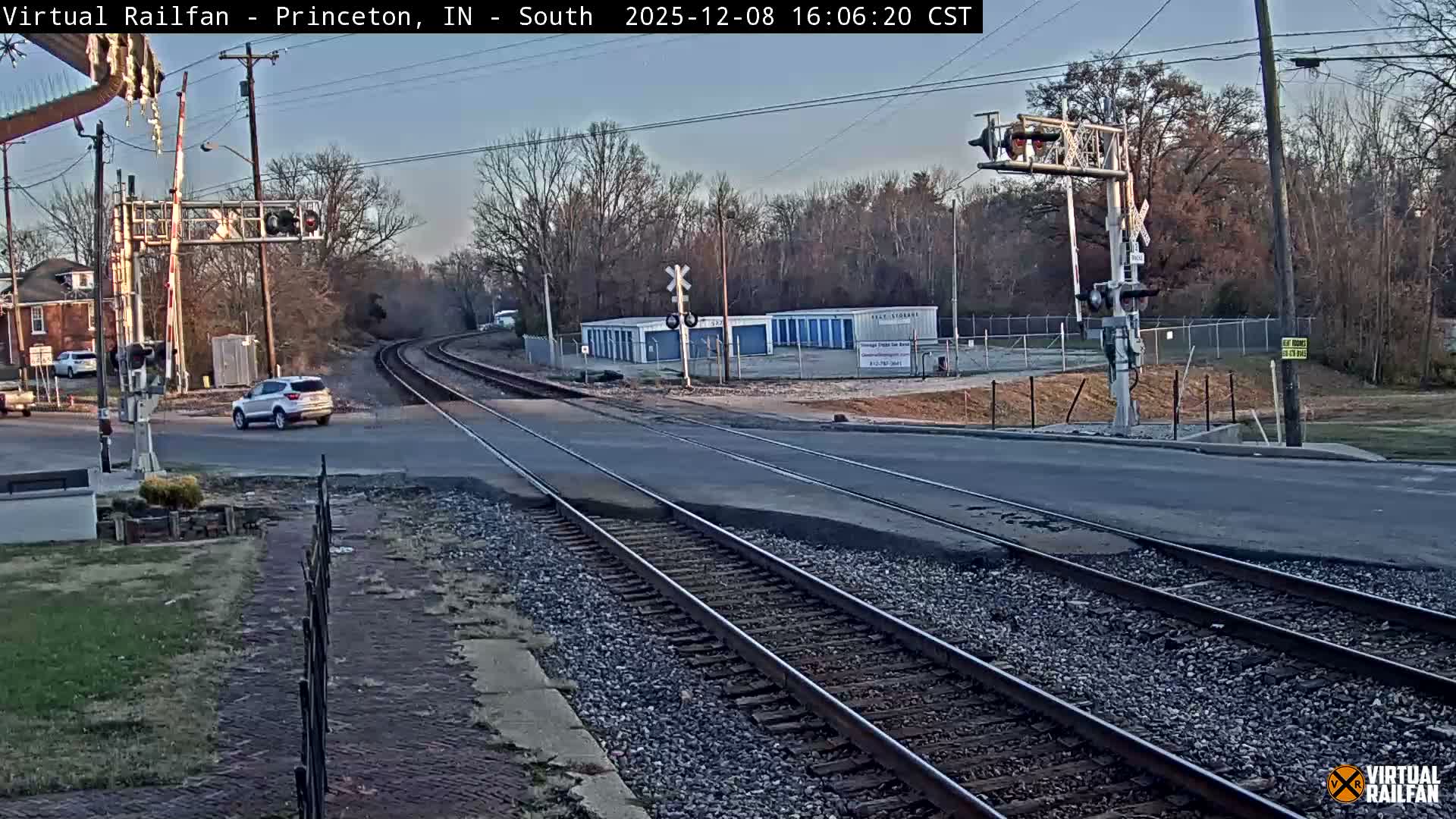 Princeton Railroad Crossing & Junction Live Cam - Princeton, Gibson, Indiana, USA