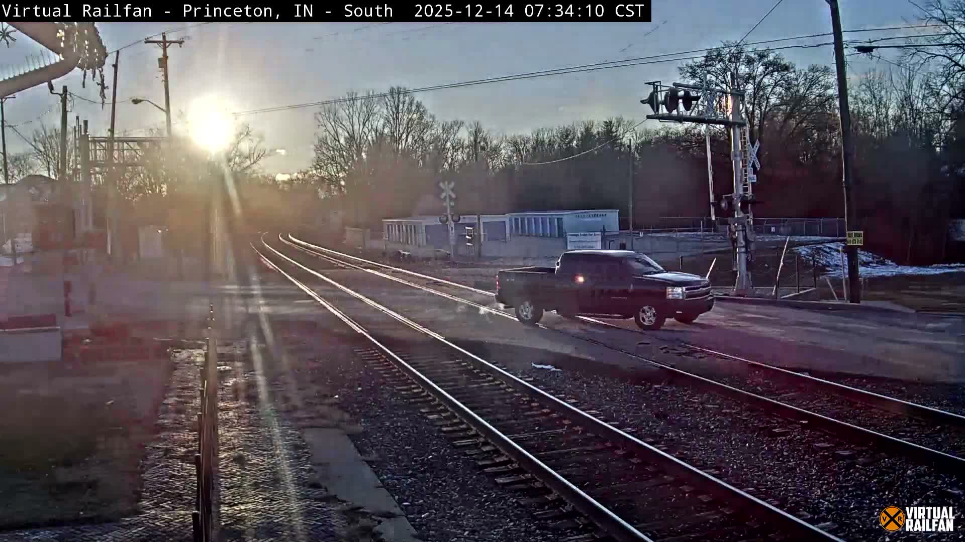 Princeton Railroad Crossing & Junction Live Cam - Princeton, Gibson, Indiana, USA