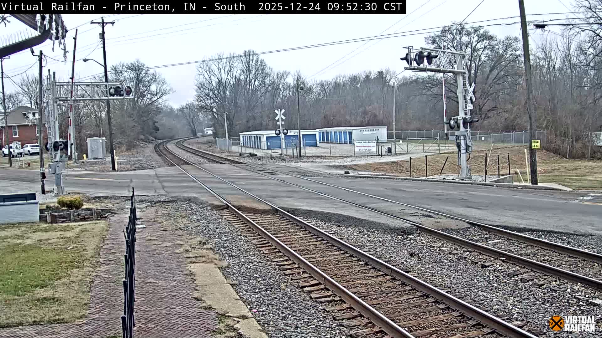 Princeton Railroad Crossing & Junction Live Cam - Princeton, Gibson, Indiana, USA