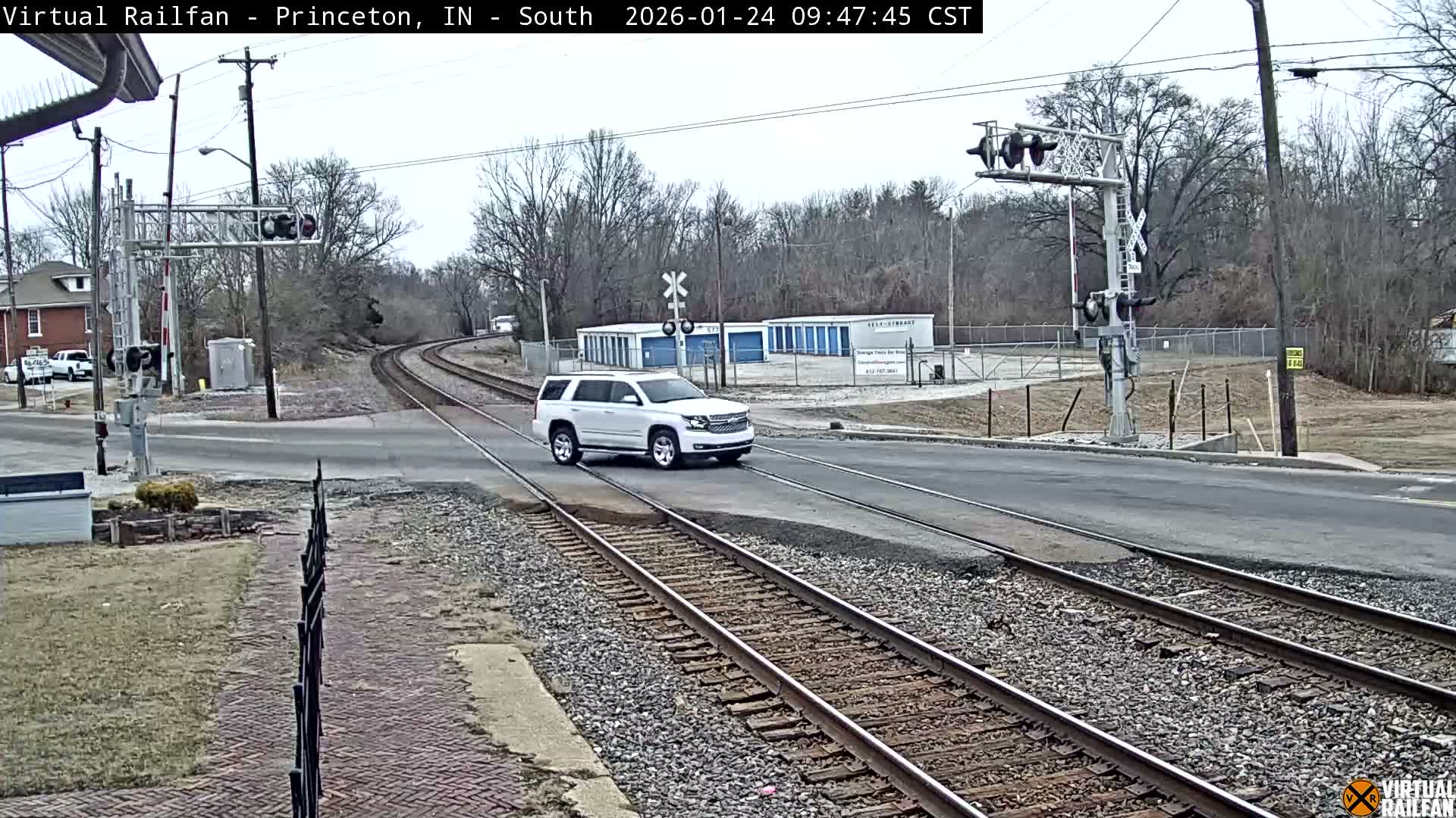 Princeton Railroad Crossing & Junction Live Cam - Princeton, Gibson, Indiana, USA