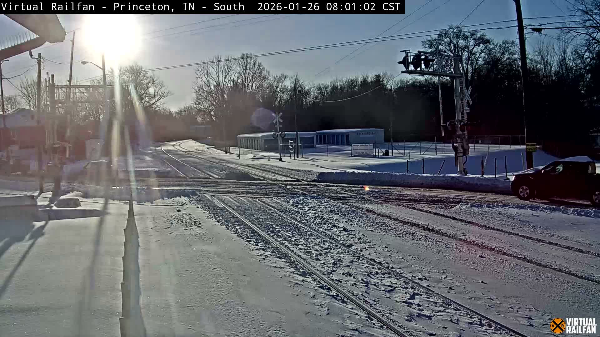 Princeton Railroad Crossing & Junction Live Cam - Princeton, Gibson, Indiana, USA