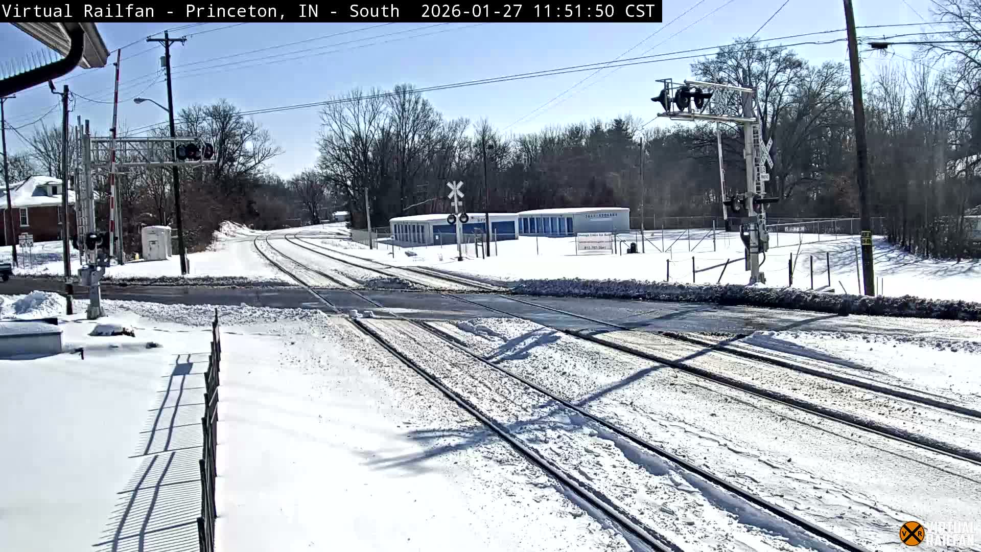 Princeton Railroad Crossing & Junction Live Cam - Princeton, Gibson, Indiana, USA