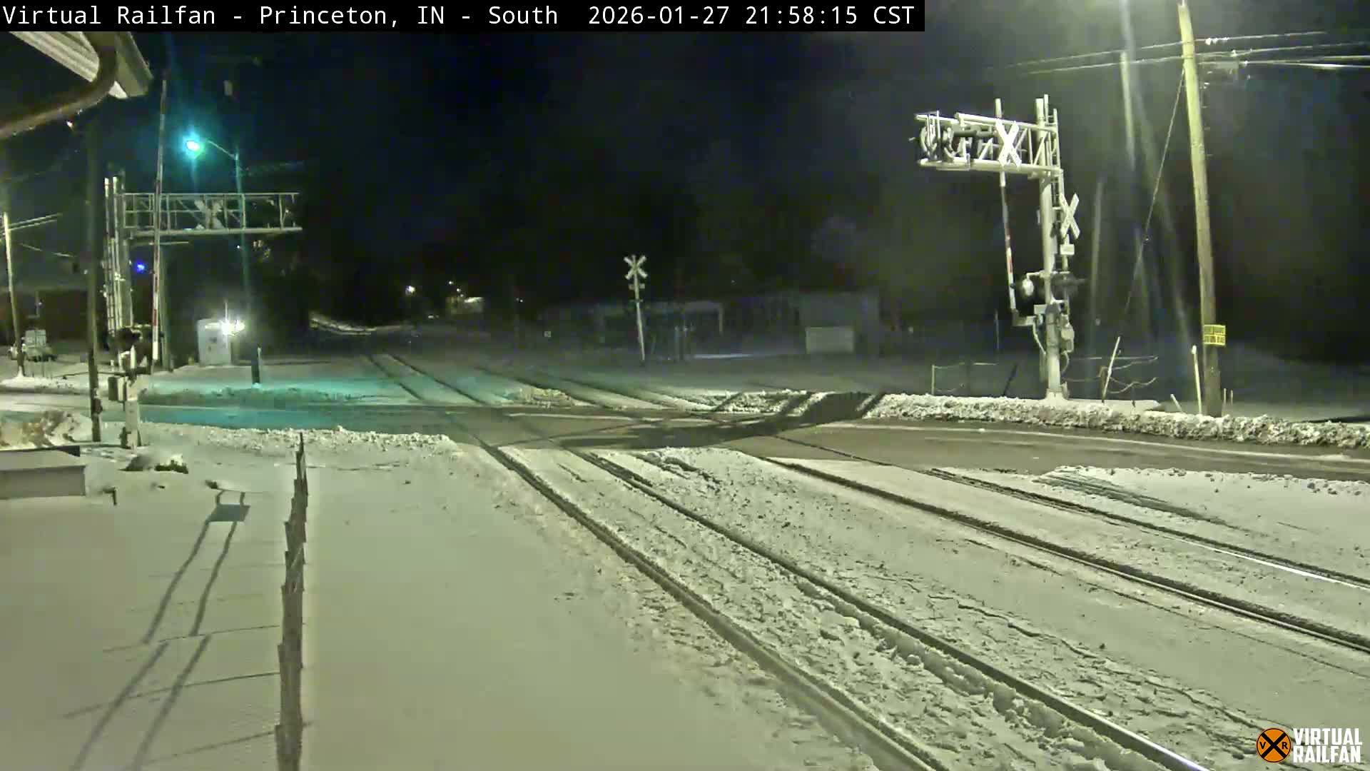 Princeton Railroad Crossing & Junction Live Cam - Princeton, Gibson, Indiana, USA