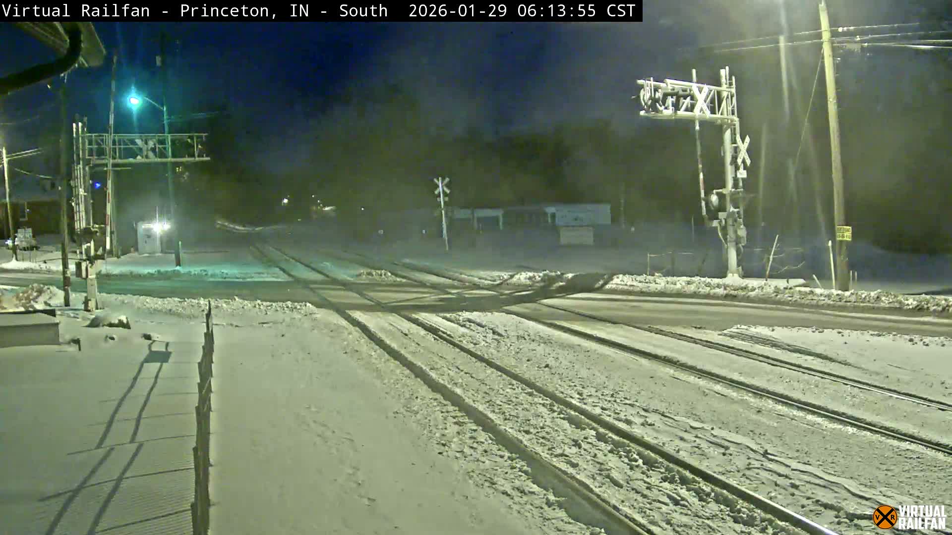 Princeton Railroad Crossing & Junction Live Cam - Princeton, Gibson, Indiana, USA