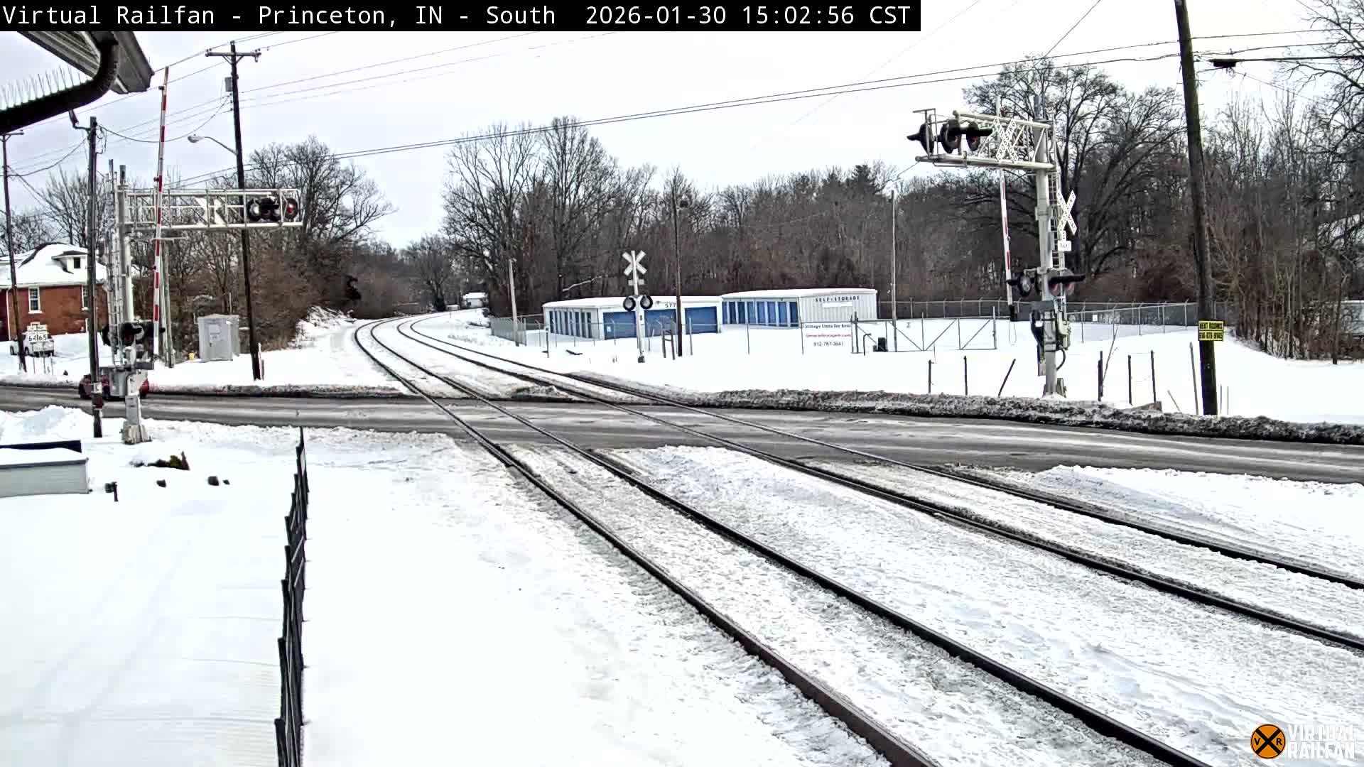 Princeton Railroad Crossing & Junction Live Cam - Princeton, Gibson, Indiana, USA