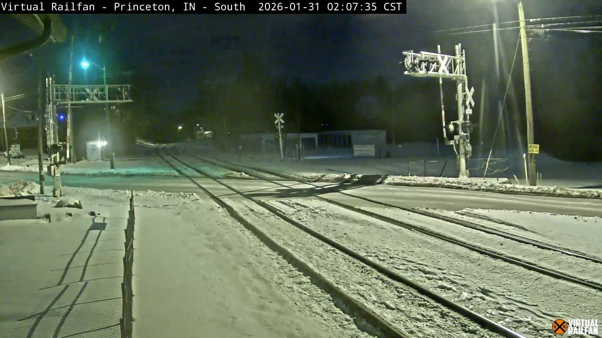 Princeton Railroad Crossing & Junction Live Cam - Princeton, Gibson, Indiana, USA