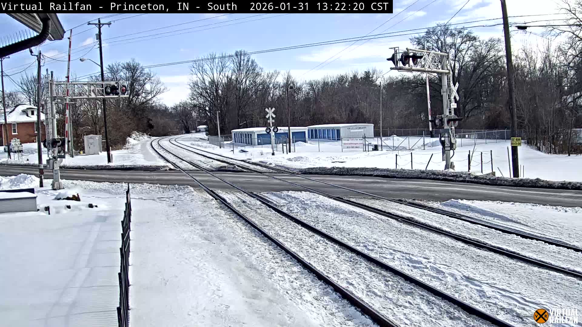Princeton Railroad Crossing & Junction Live Cam - Princeton, Gibson, Indiana, USA