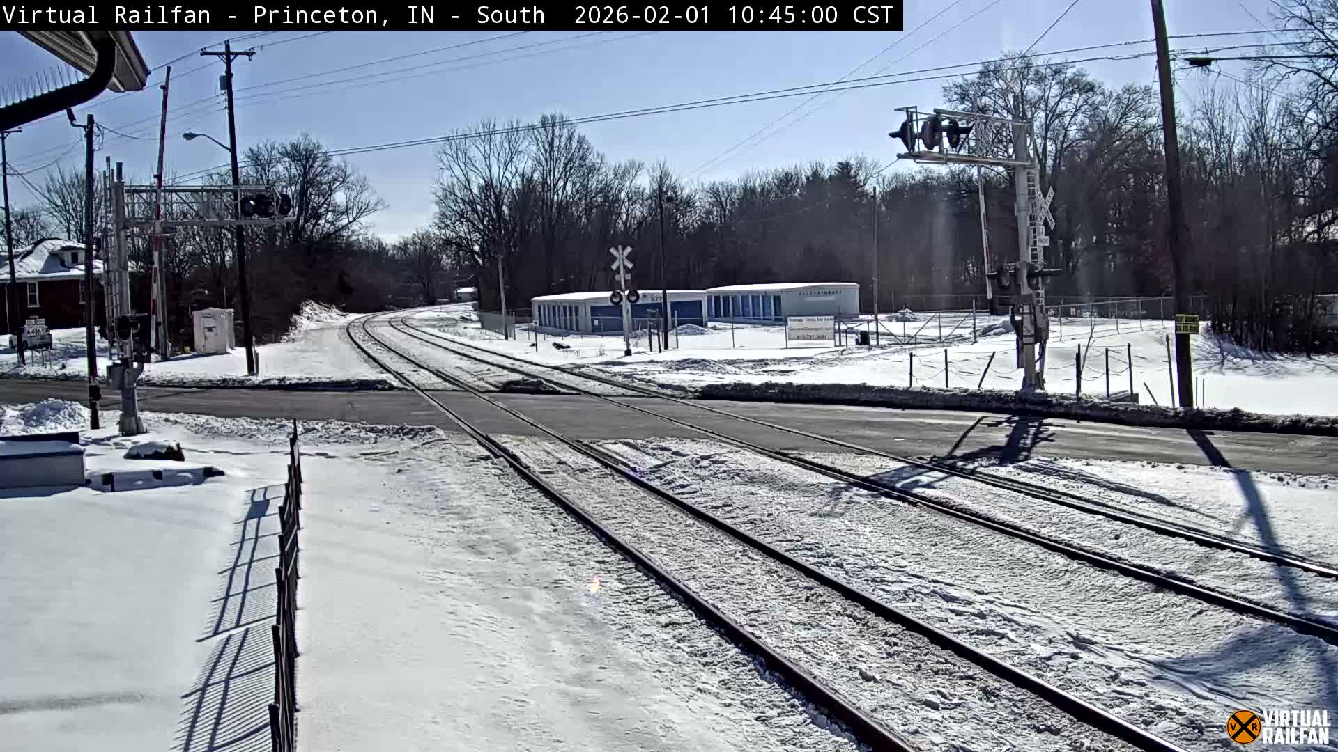 Princeton Railroad Crossing & Junction Live Cam - Princeton, Gibson, Indiana, USA