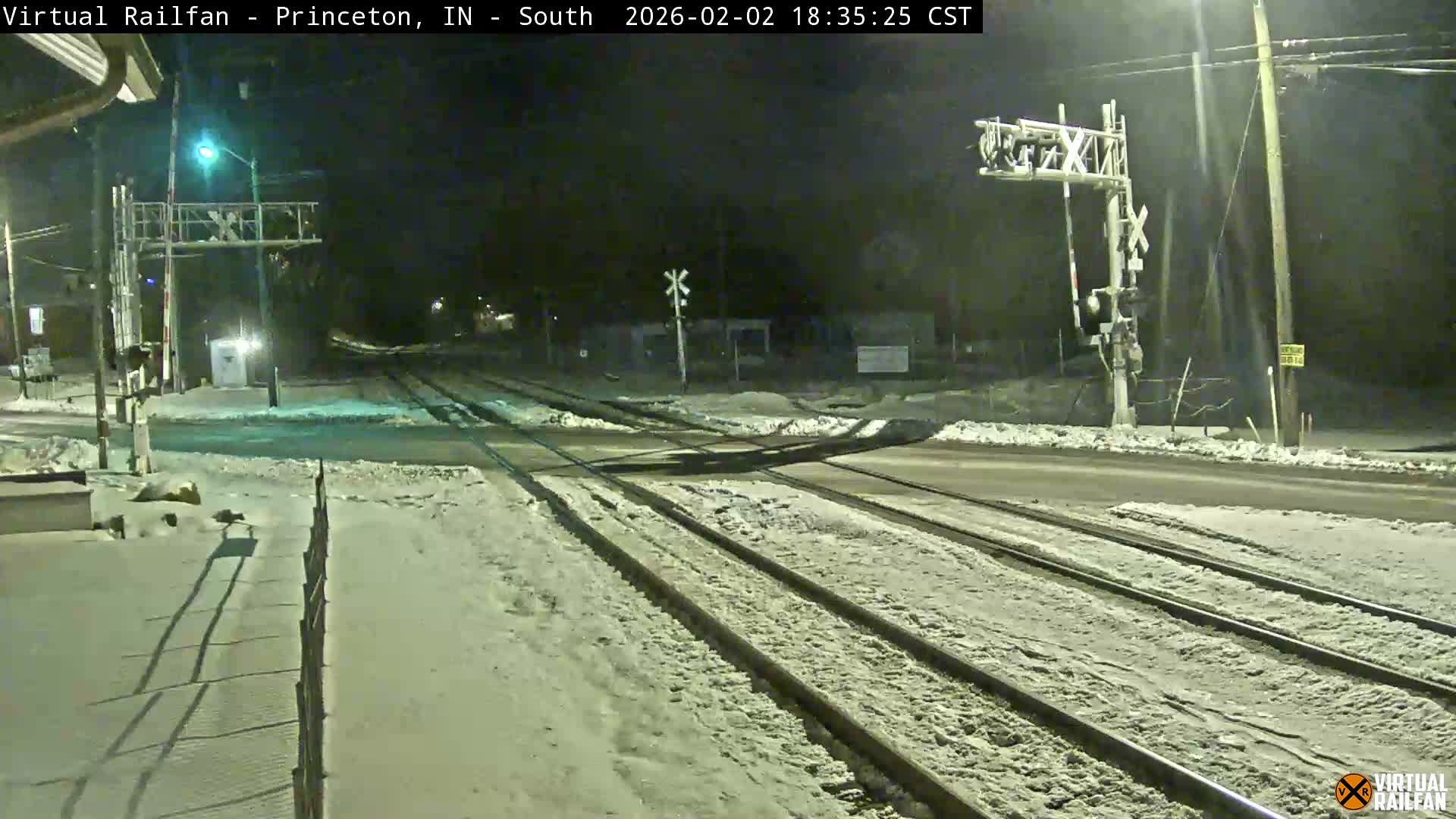Princeton Railroad Crossing & Junction Live Cam - Princeton, Gibson, Indiana, USA