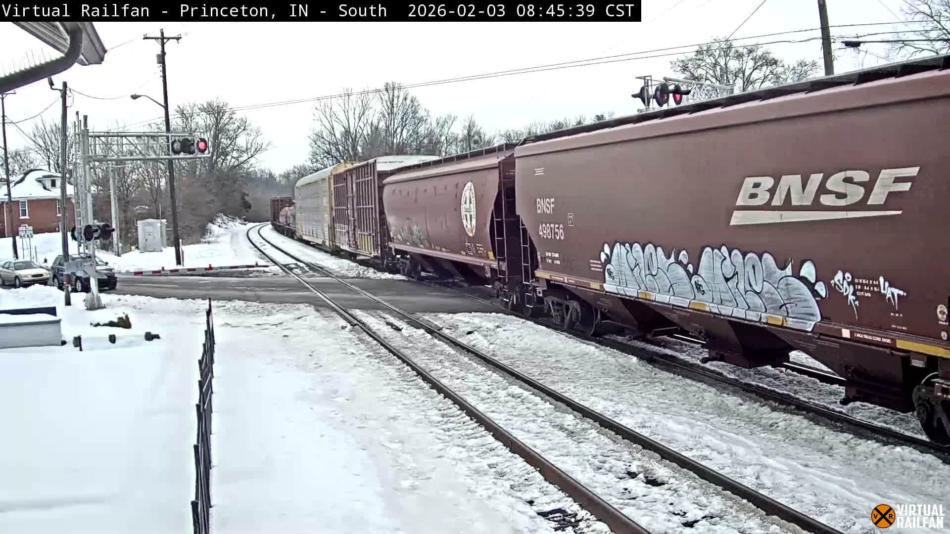Princeton Railroad Crossing & Junction Live Cam - Princeton, Gibson, Indiana, USA
