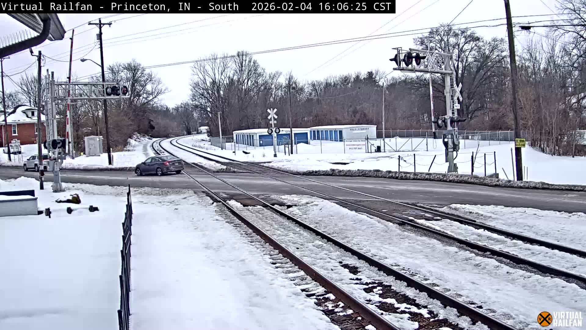 Princeton Railroad Crossing & Junction Live Cam - Princeton, Gibson, Indiana, USA