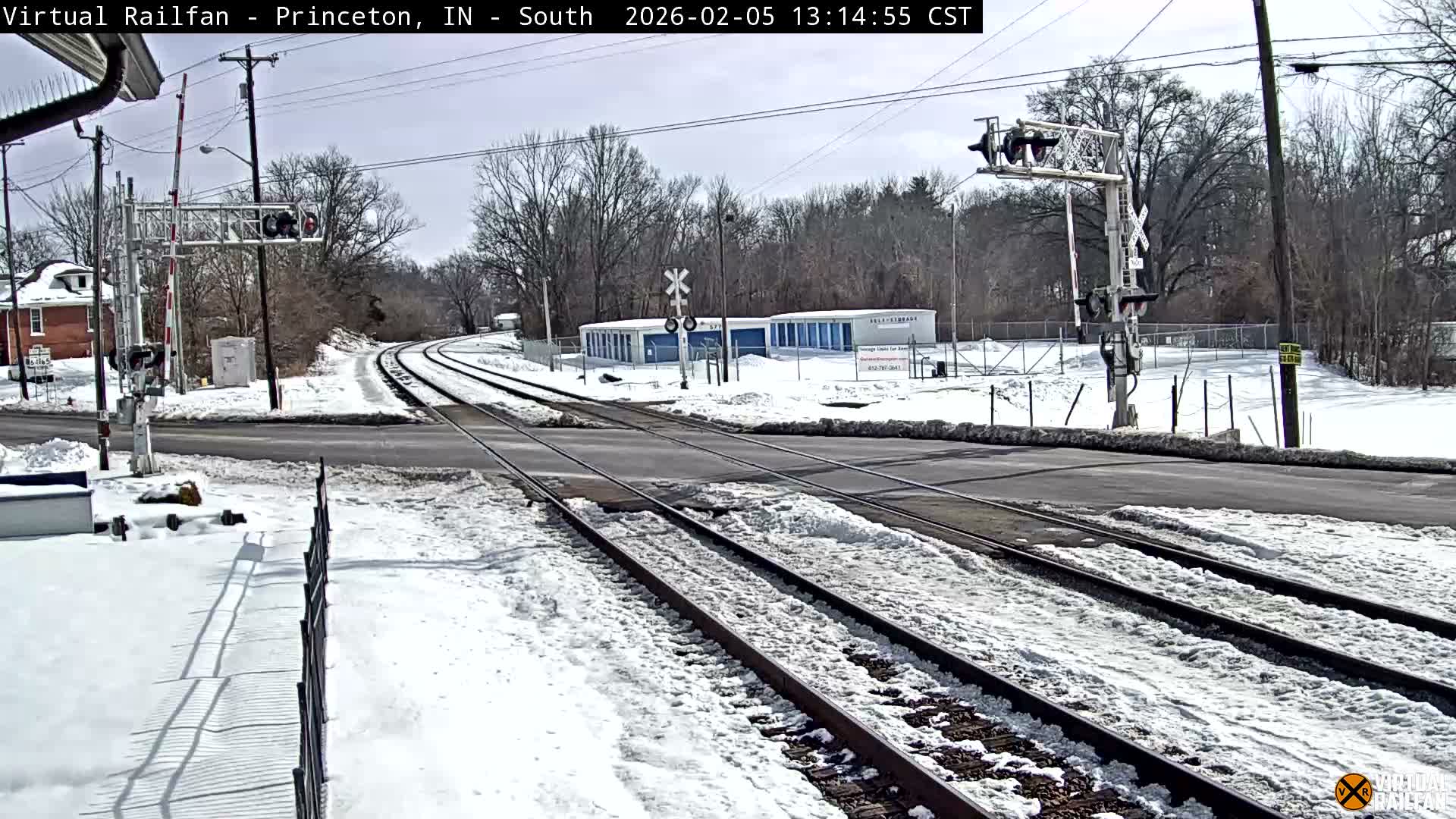 Princeton Railroad Crossing & Junction Live Cam - Princeton, Gibson, Indiana, USA