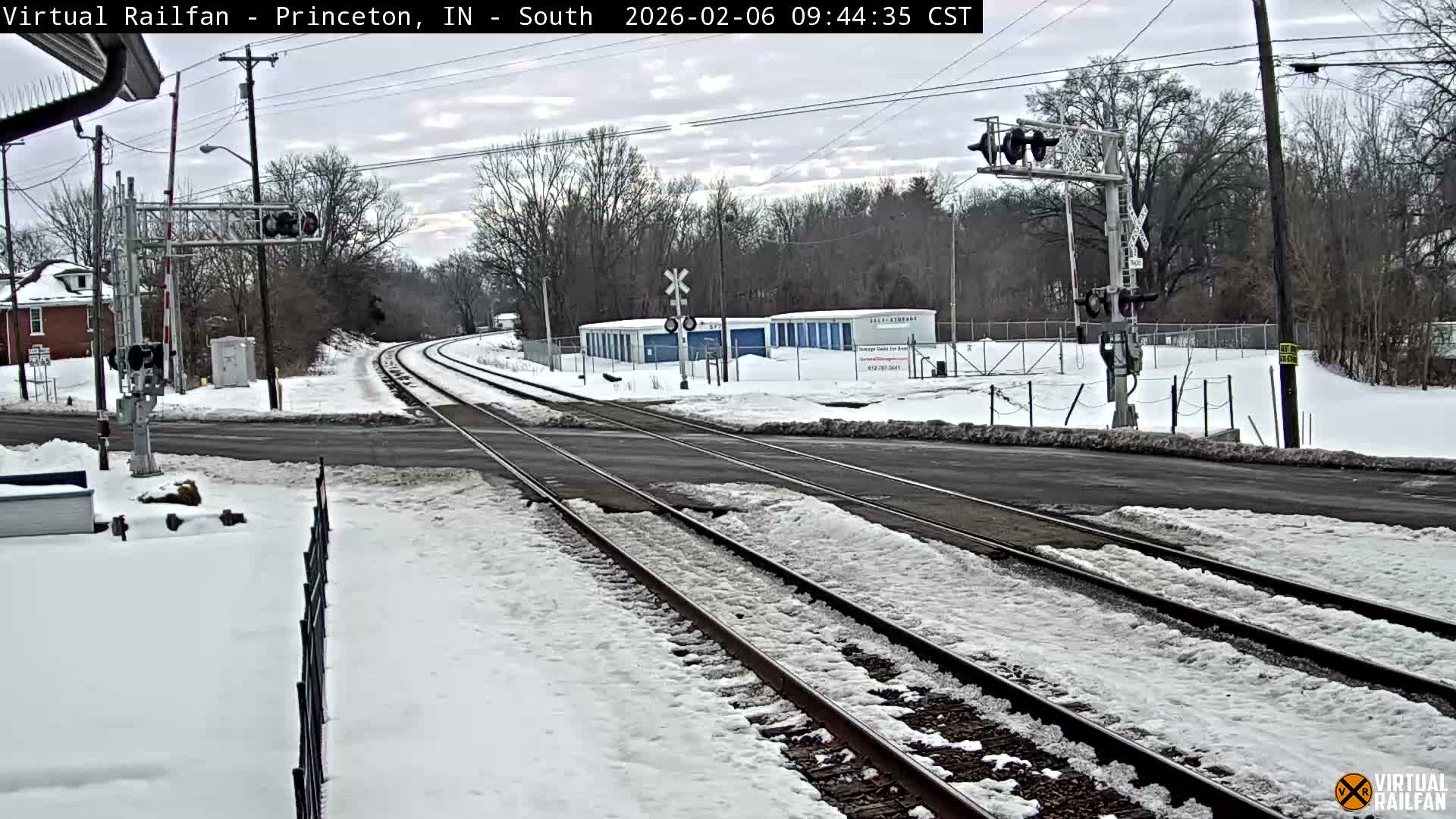 Princeton Railroad Crossing & Junction Live Cam - Princeton, Gibson, Indiana, USA