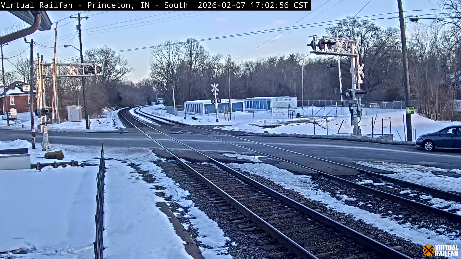 Princeton Railroad Crossing & Junction Live Cam - Princeton, Gibson, Indiana, USA