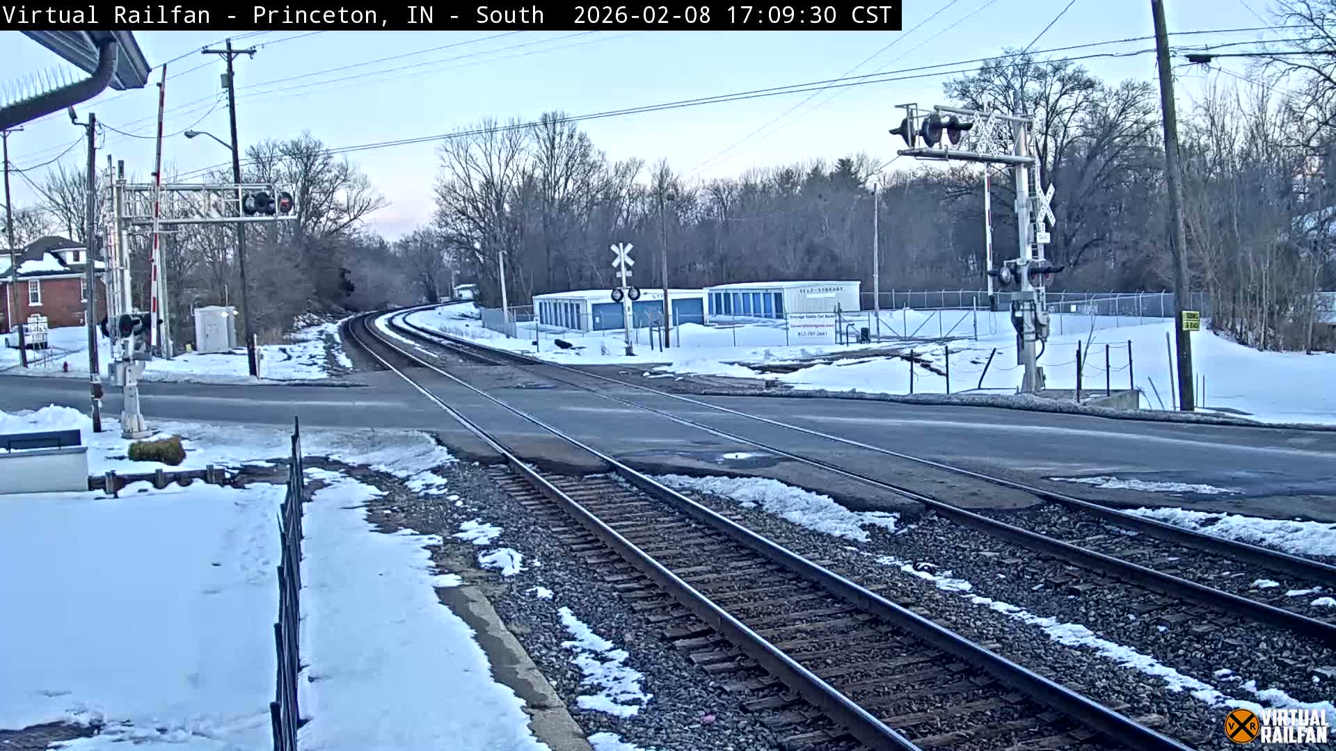Princeton Railroad Crossing & Junction Live Cam - Princeton, Gibson, Indiana, USA