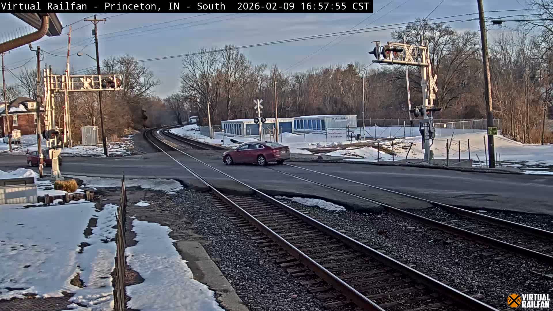 Princeton Railroad Crossing & Junction Live Cam - Princeton, Gibson, Indiana, USA