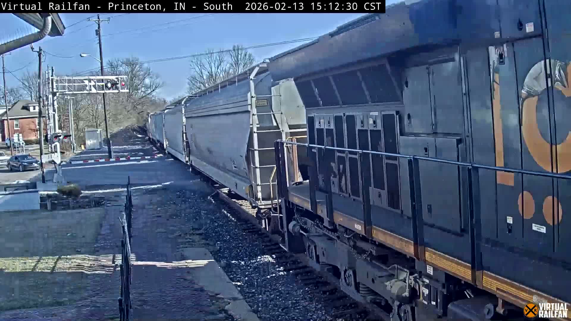 Princeton Railroad Crossing & Junction Live Cam - Princeton, Gibson, Indiana, USA
