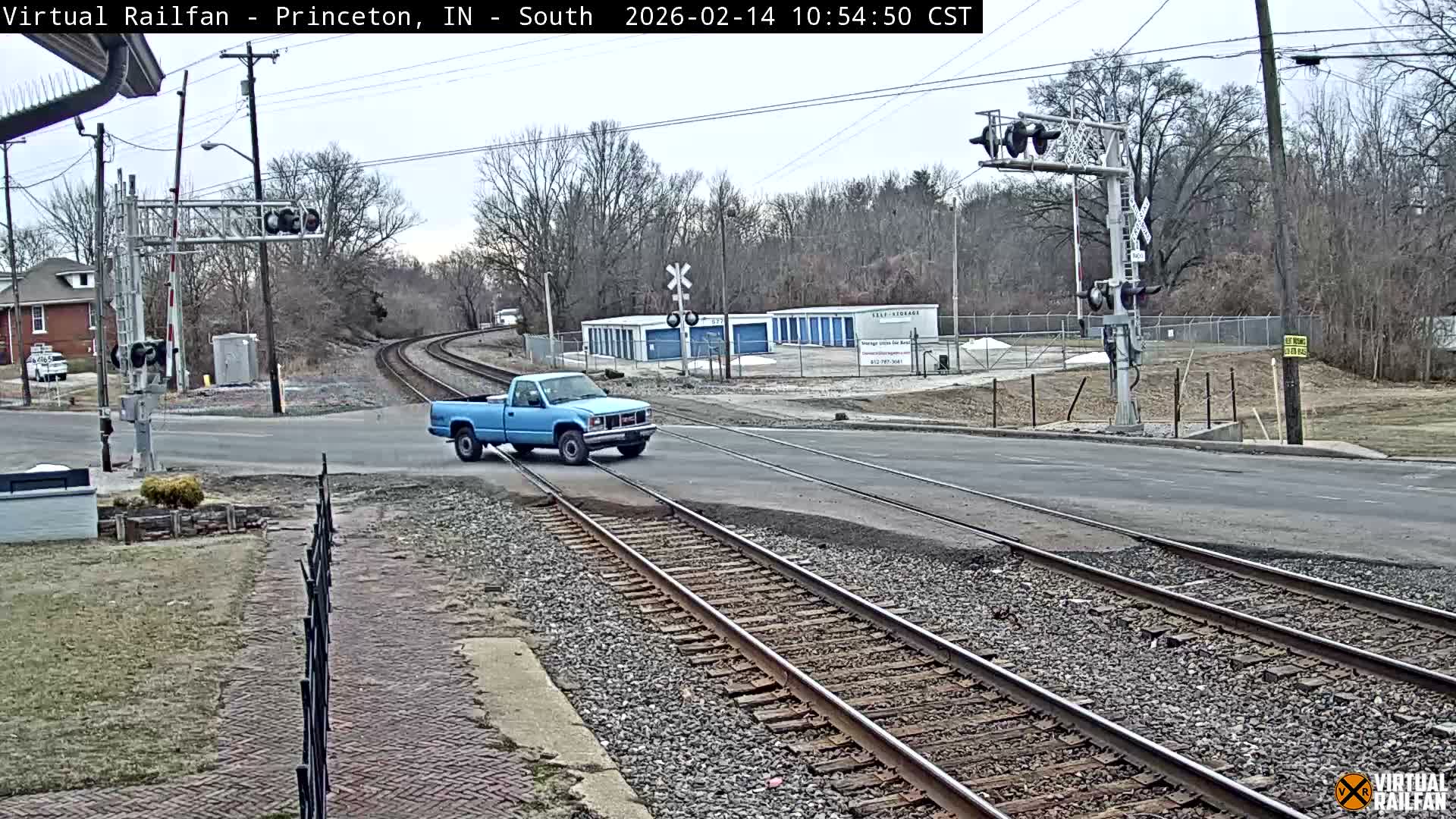 Princeton Railroad Crossing & Junction Live Cam - Princeton, Gibson, Indiana, USA