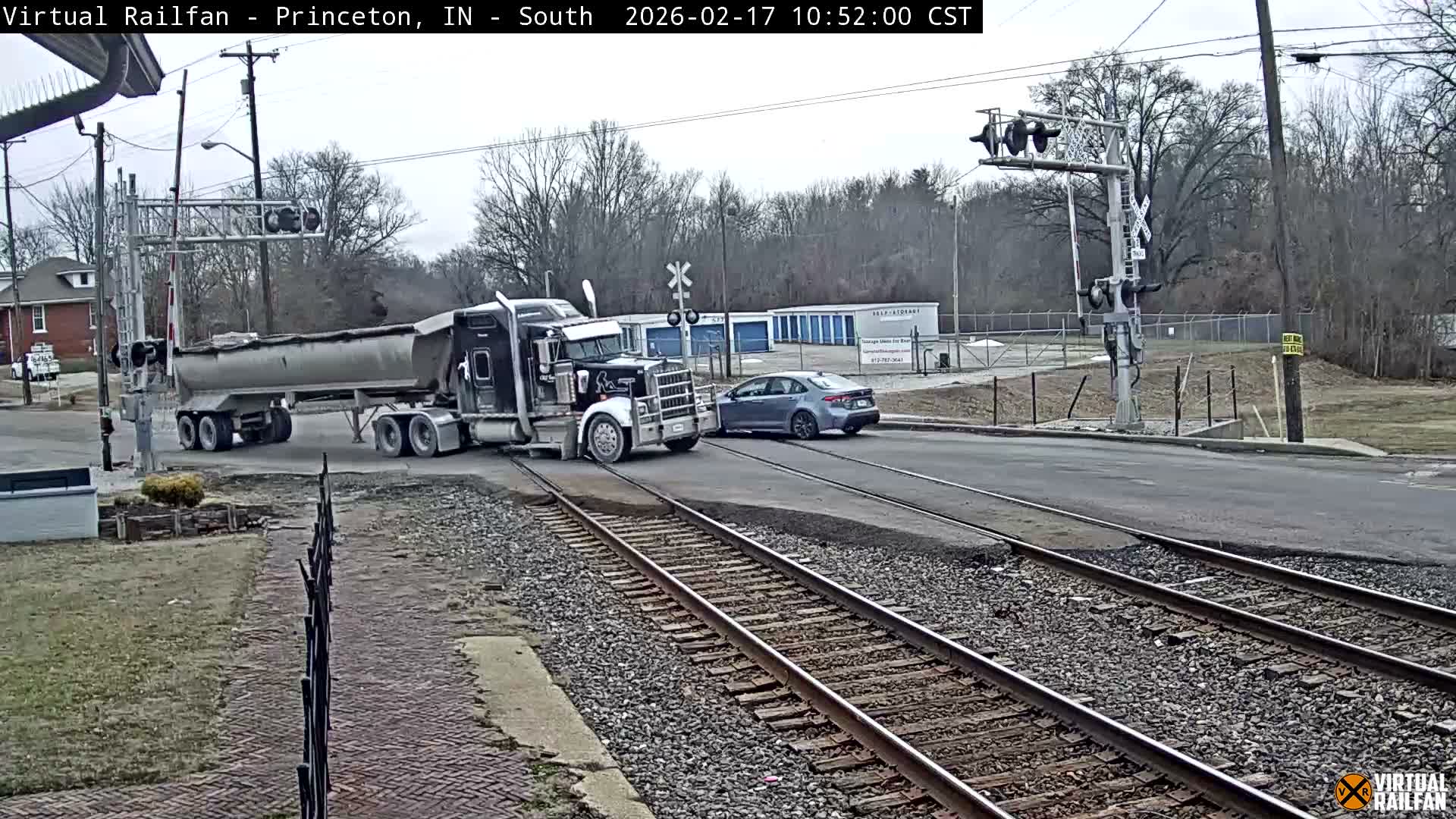 Princeton Railroad Crossing & Junction Live Cam - Princeton, Gibson, Indiana, USA