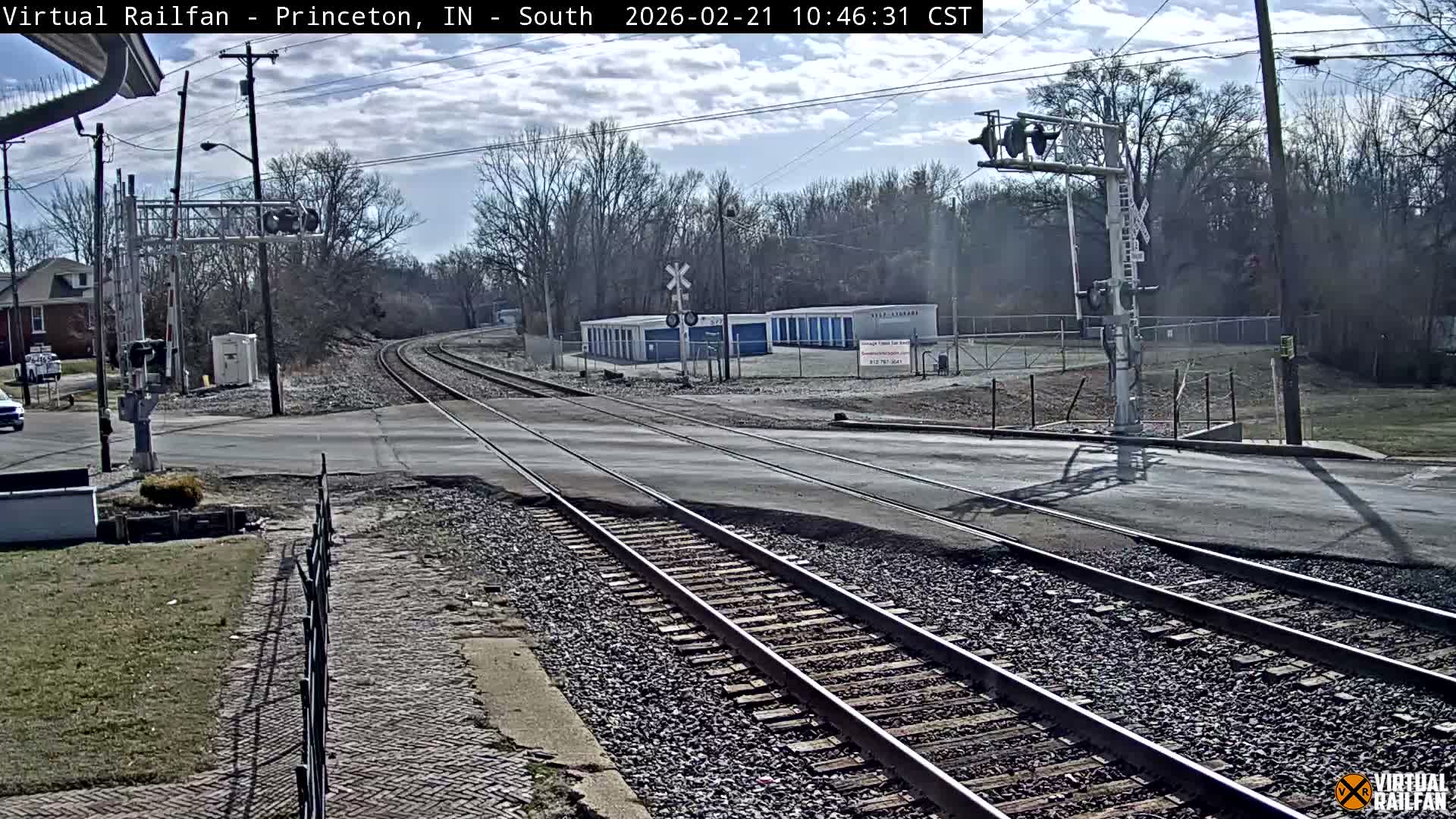 Princeton Railroad Crossing & Junction Live Cam - Princeton, Gibson, Indiana, USA
