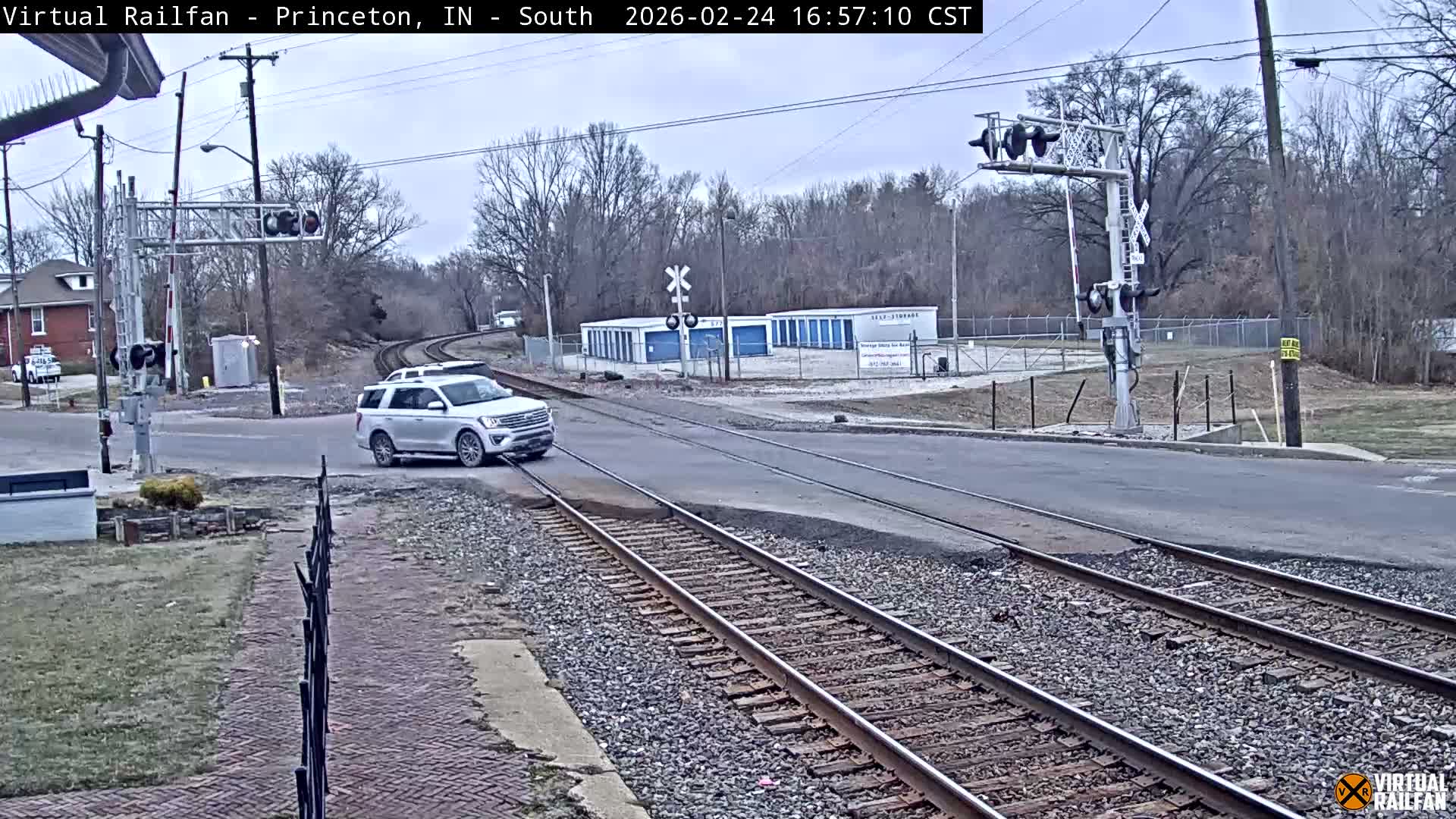 Princeton Railroad Crossing & Junction Live Cam - Princeton, Gibson, Indiana, USA