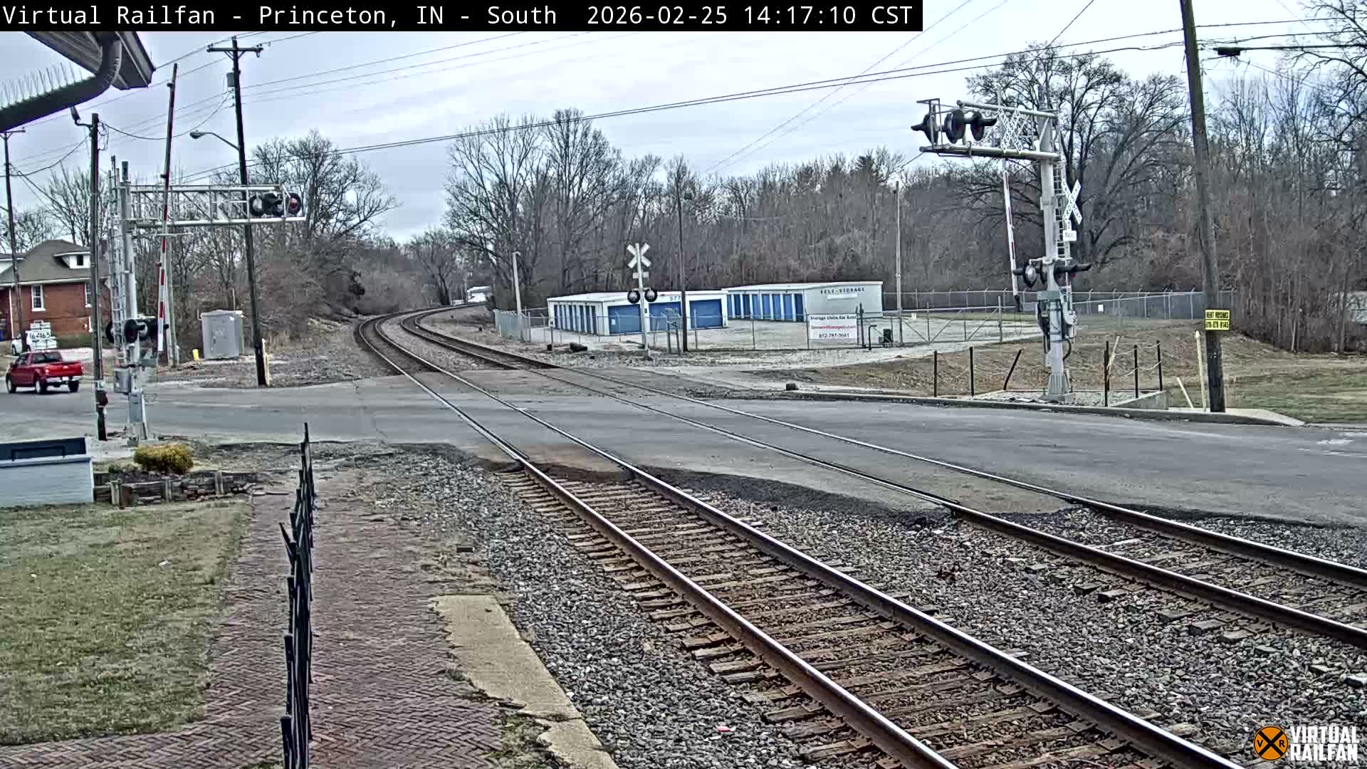 Princeton Railroad Crossing & Junction Live Cam - Princeton, Gibson, Indiana, USA