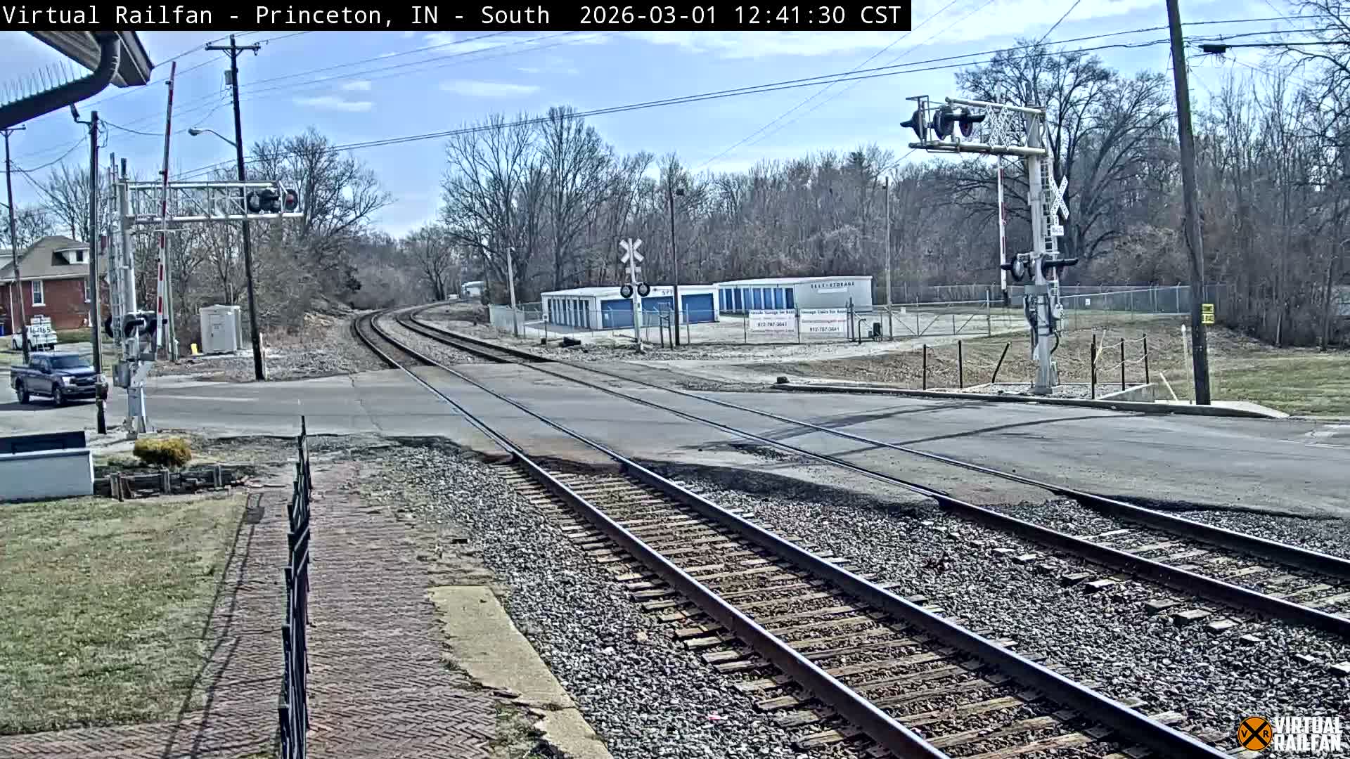 Princeton Railroad Crossing & Junction Live Cam - Princeton, Gibson, Indiana, USA