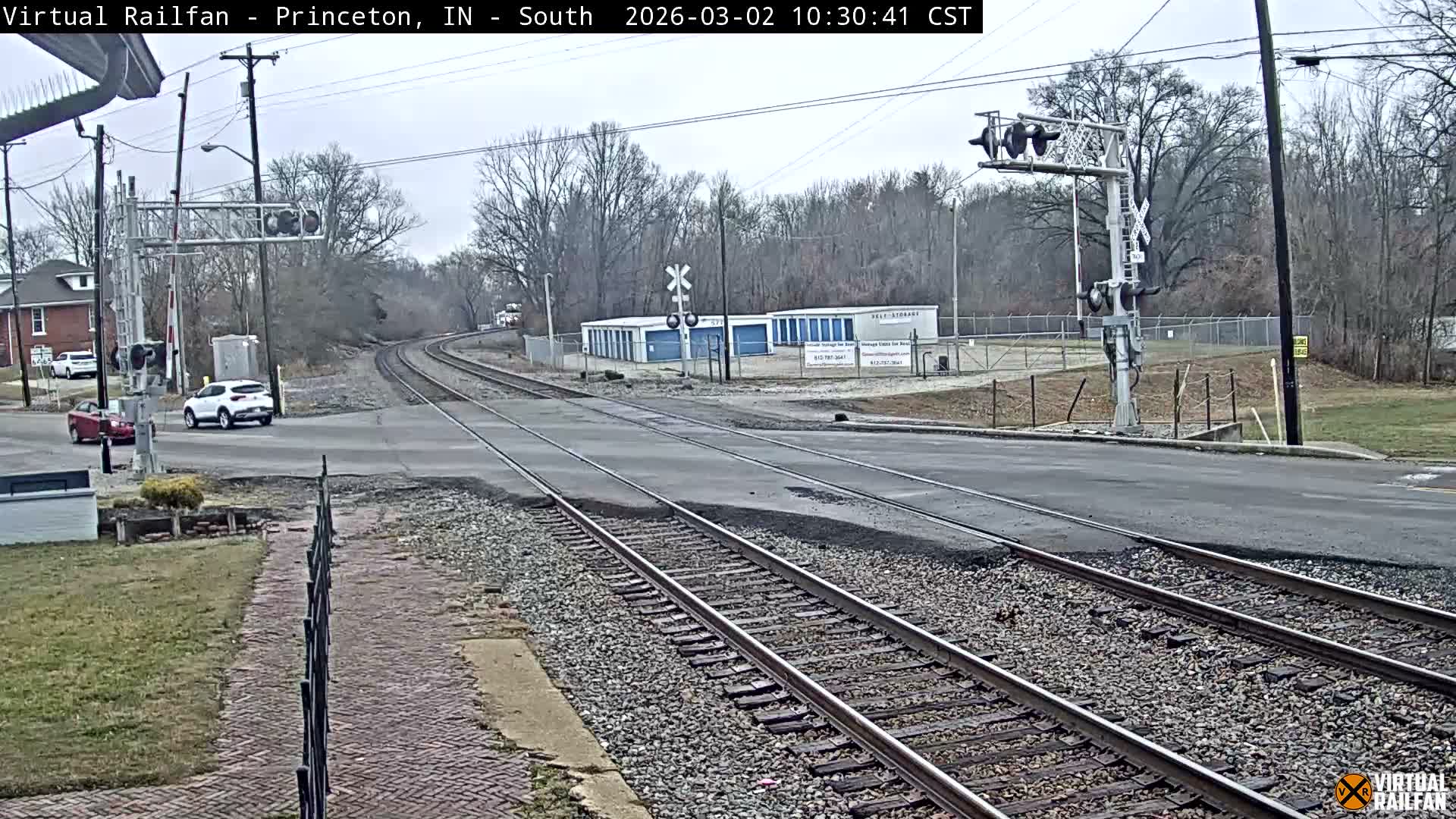 Princeton Railroad Crossing & Junction Live Cam - Princeton, Gibson, Indiana, USA
