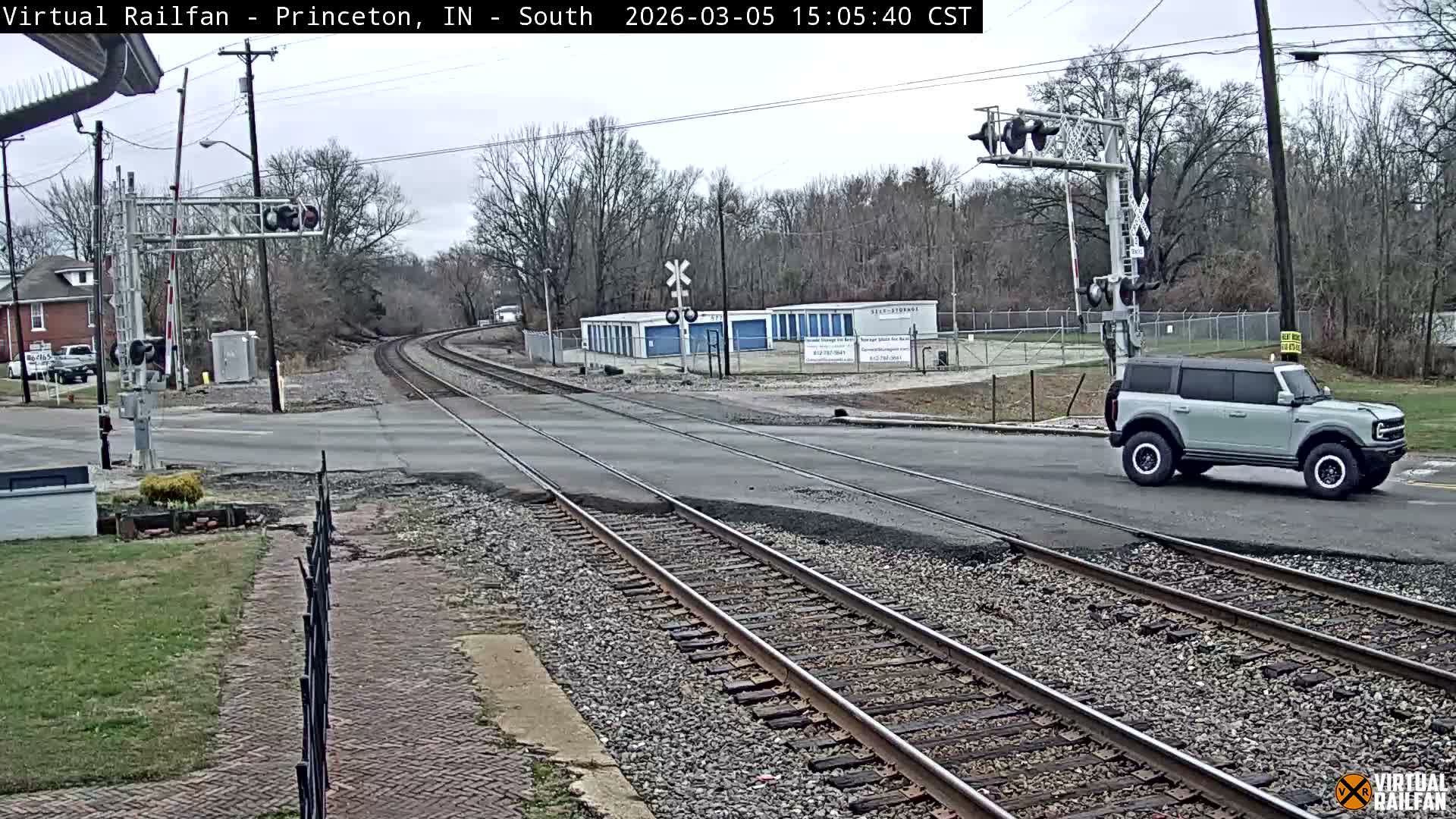 Princeton Railroad Crossing & Junction Live Cam - Princeton, Gibson, Indiana, USA