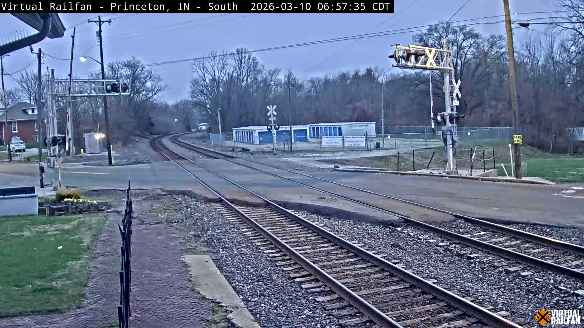 Princeton Railroad Crossing & Junction Live Cam - Princeton, Gibson, Indiana, USA