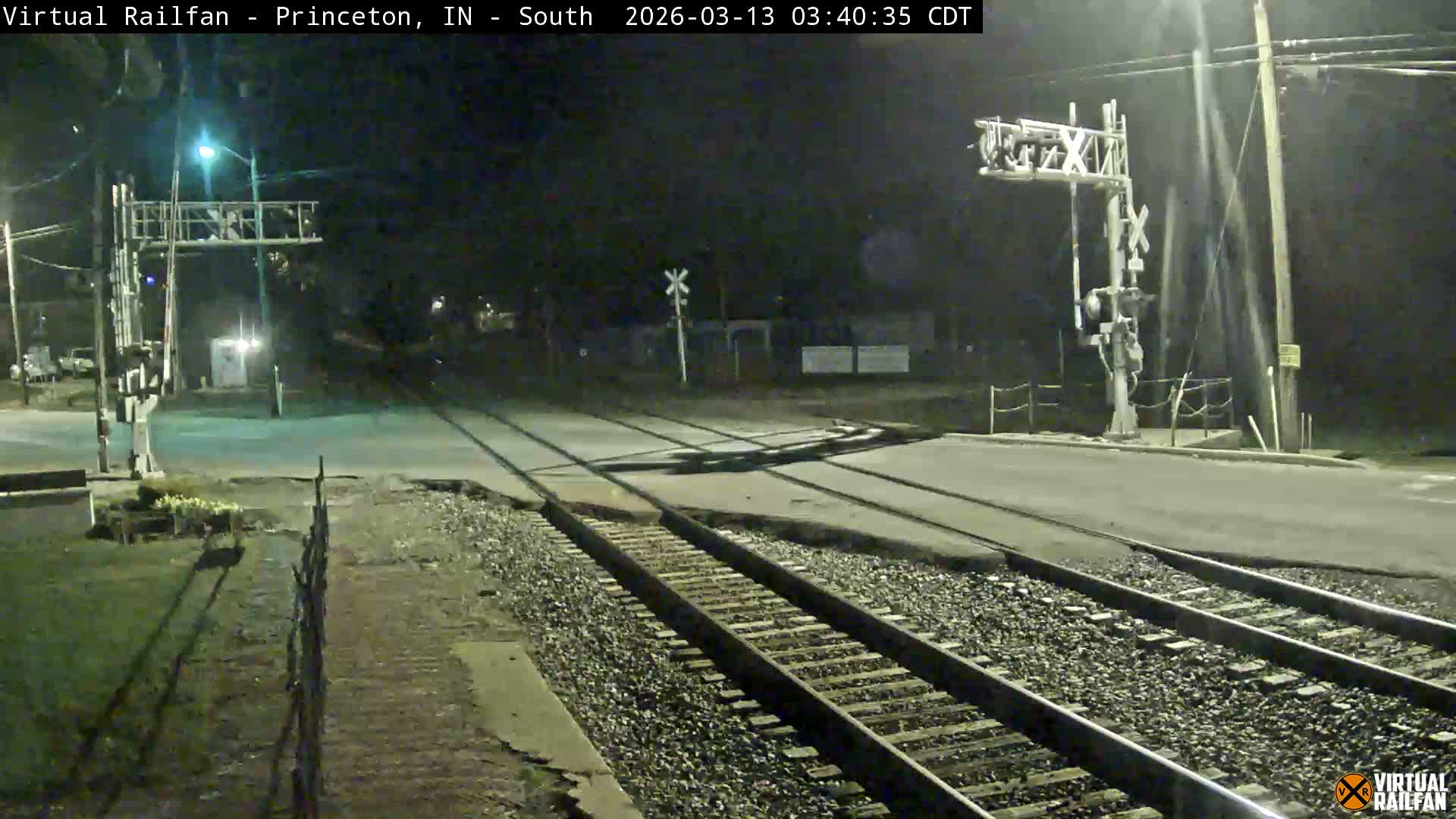 Princeton Railroad Crossing & Junction Live Cam - Princeton, Gibson, Indiana, USA
