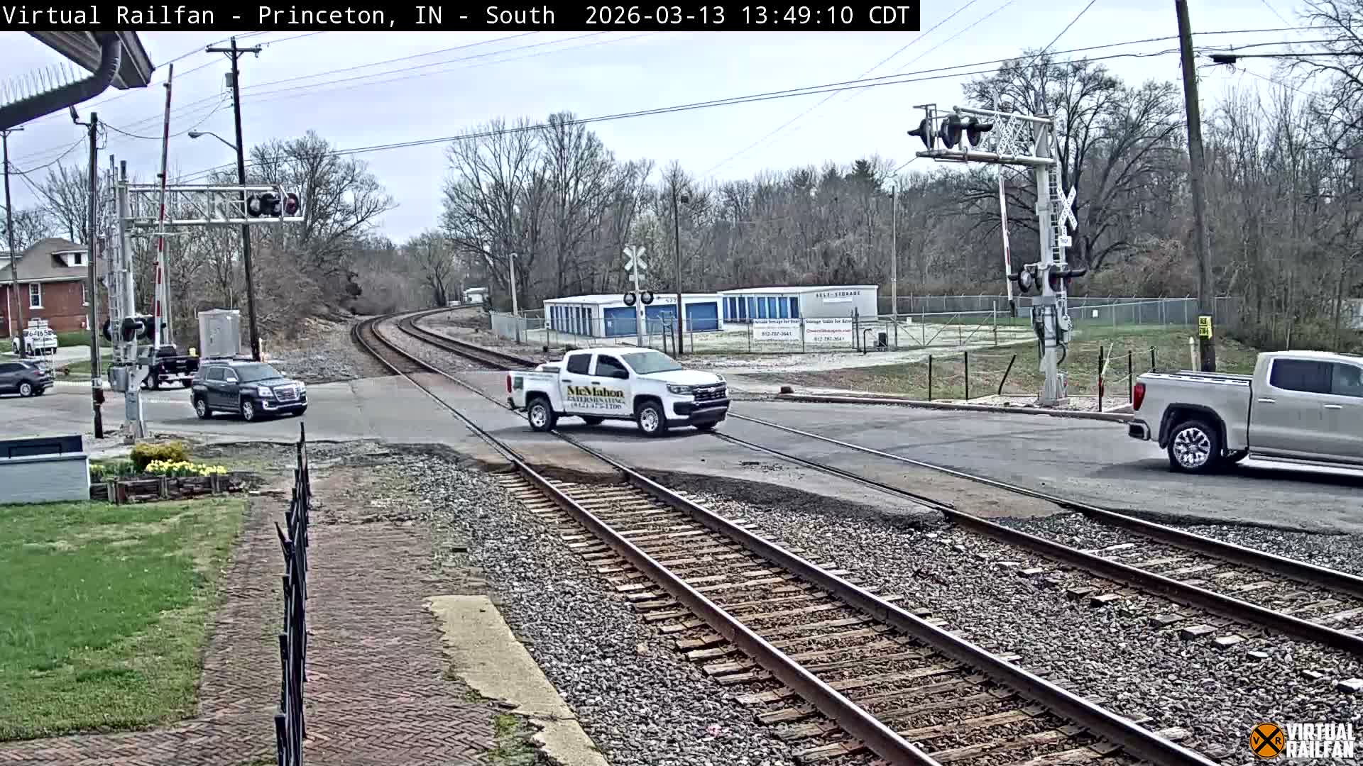 Princeton Railroad Crossing & Junction Live Cam - Princeton, Gibson, Indiana, USA