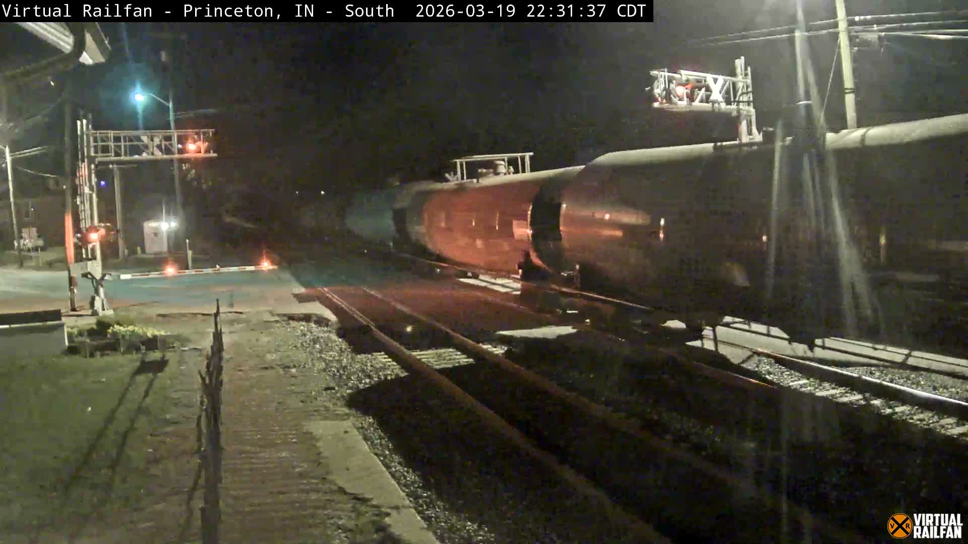 Princeton Railroad Crossing & Junction Live Cam - Princeton, Gibson, Indiana, USA