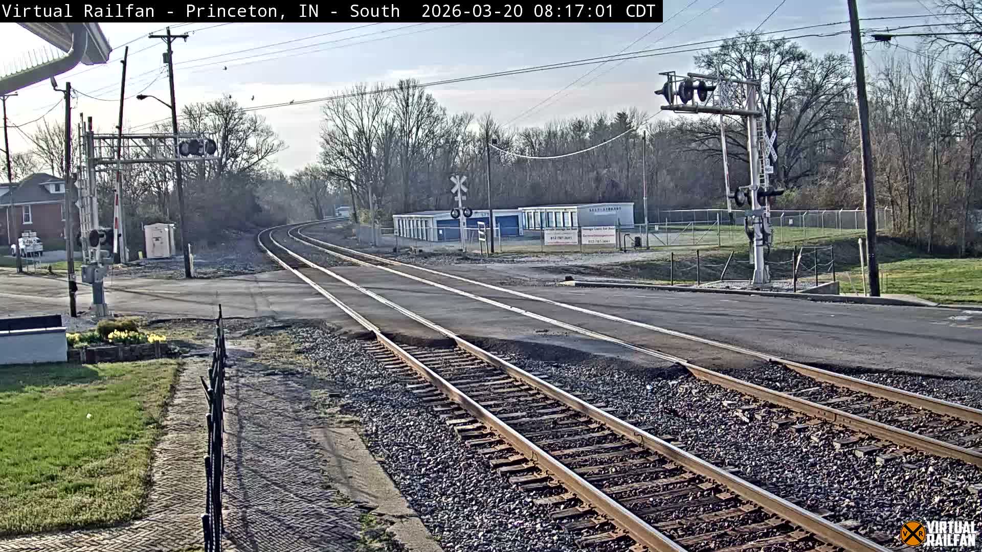 Princeton Railroad Crossing & Junction Live Cam - Princeton, Gibson, Indiana, USA