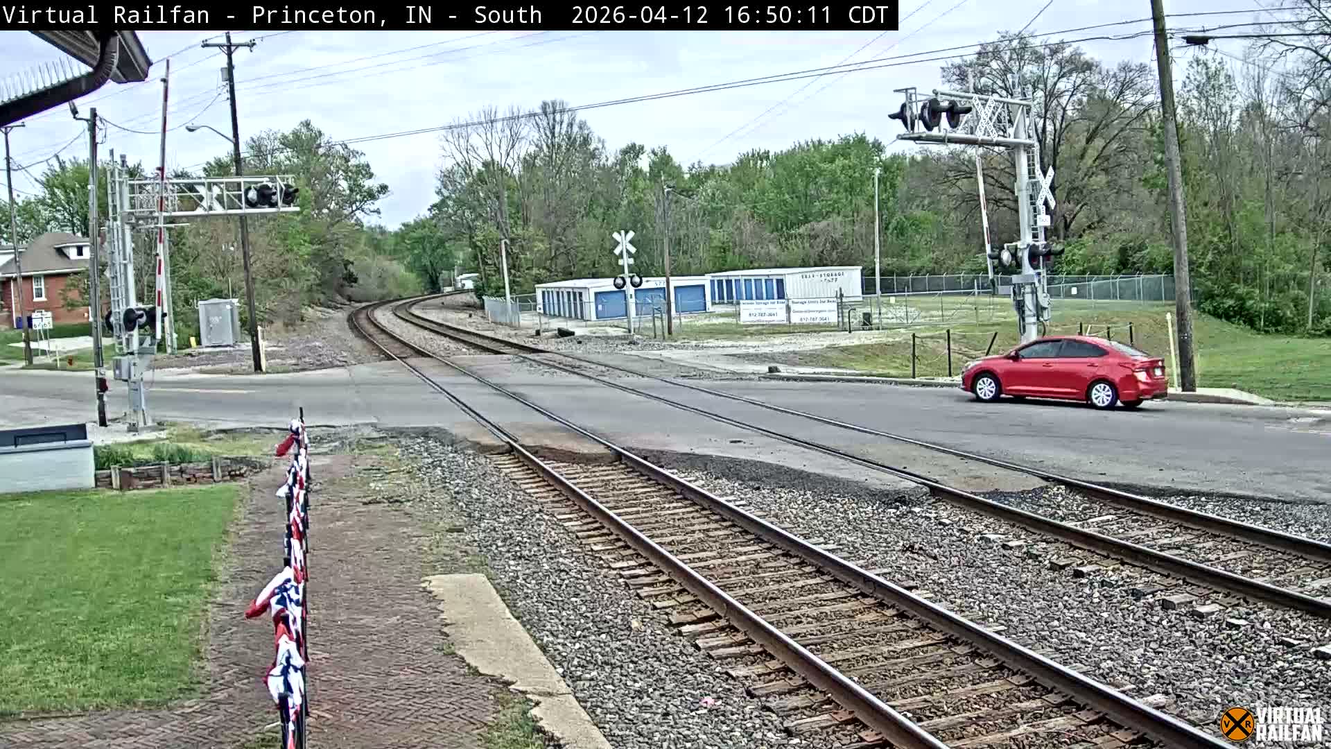 Princeton Railroad Crossing & Junction Live Cam - Princeton, Gibson, Indiana, USA