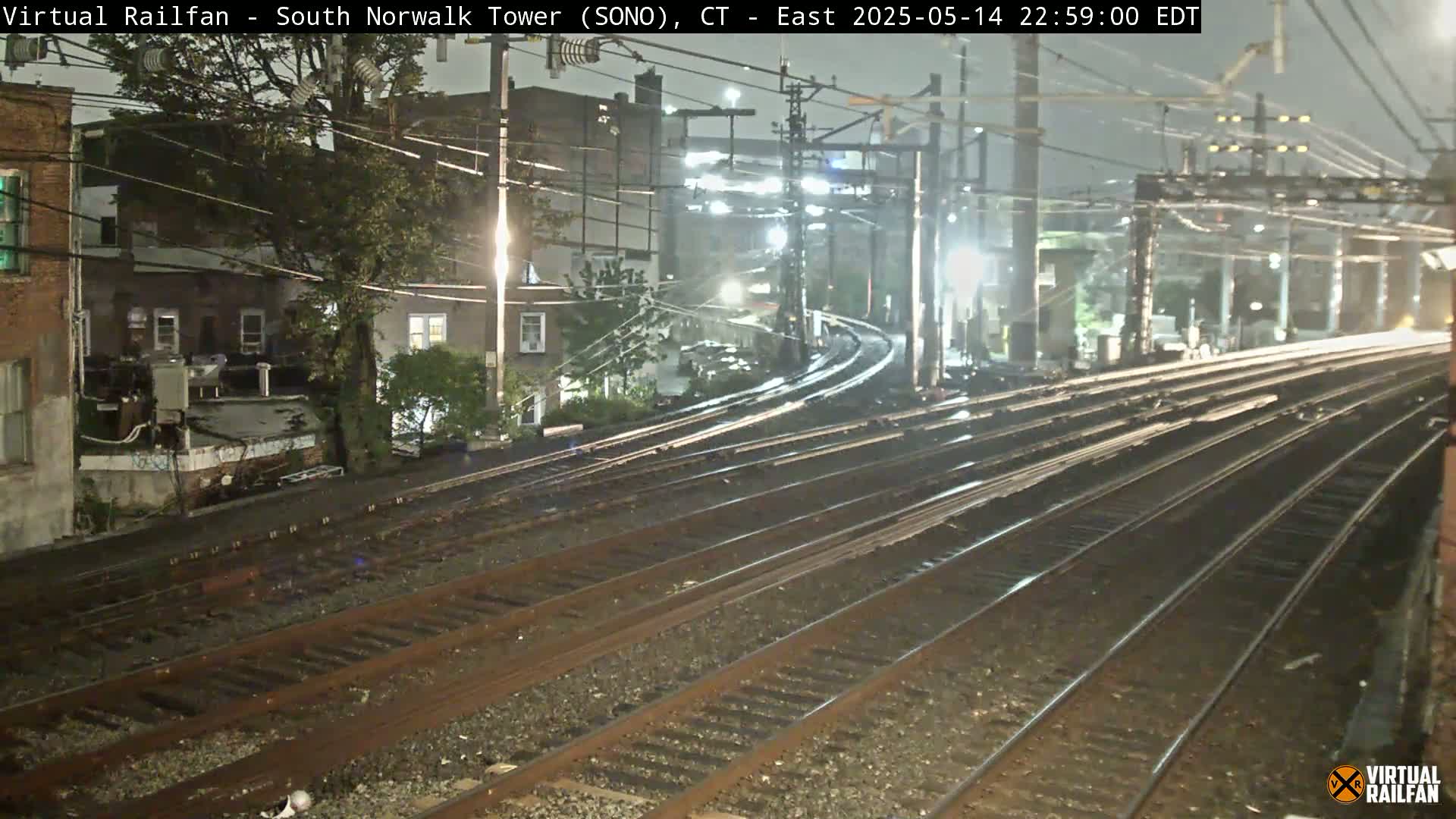 Norwalk  Railway Bridge Junction Live Cam - Norwalk, Fairfield, Connecticut, USA