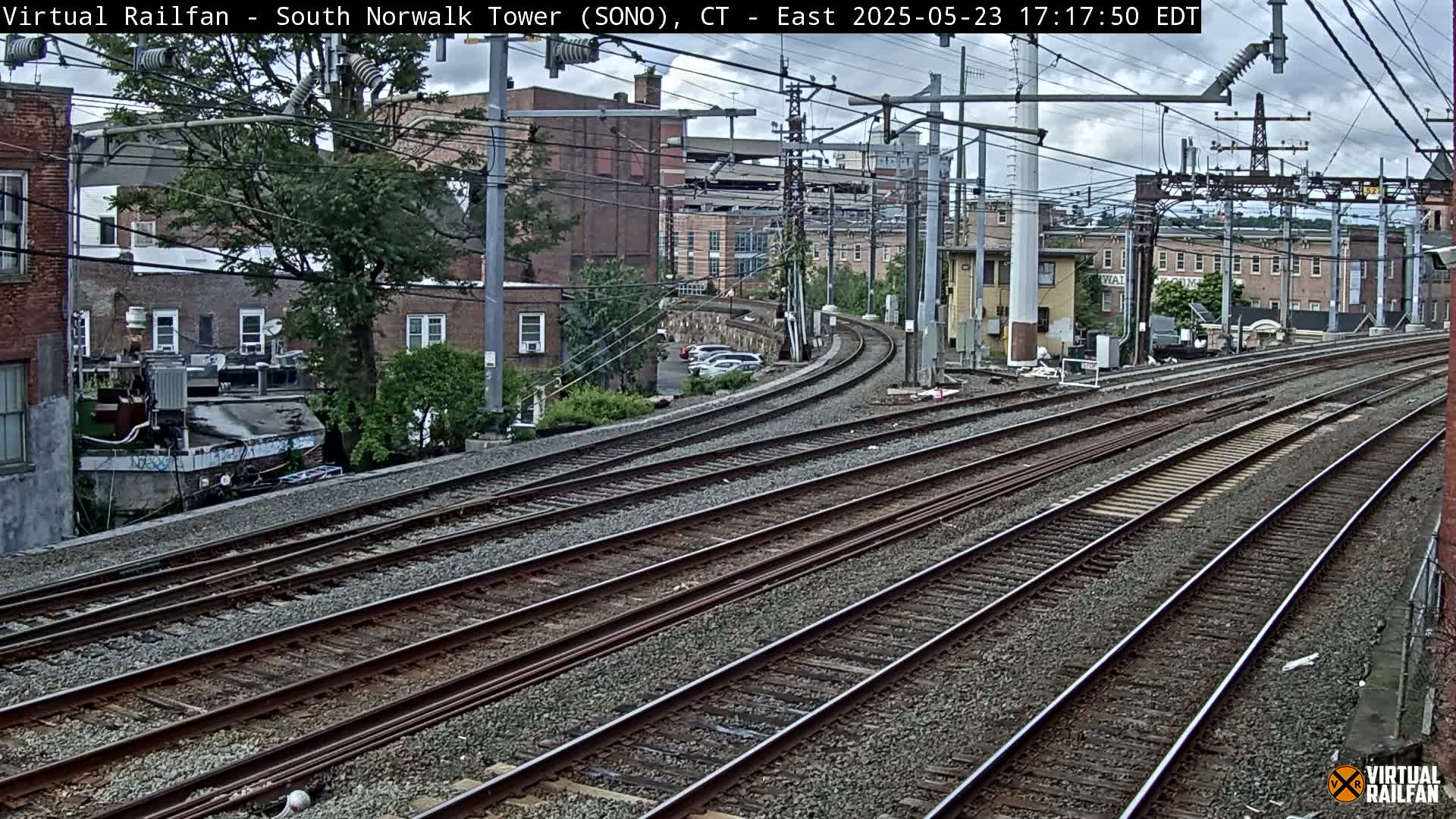 Norwalk  Railway Bridge Junction Live Cam - Norwalk, Fairfield, Connecticut, USA