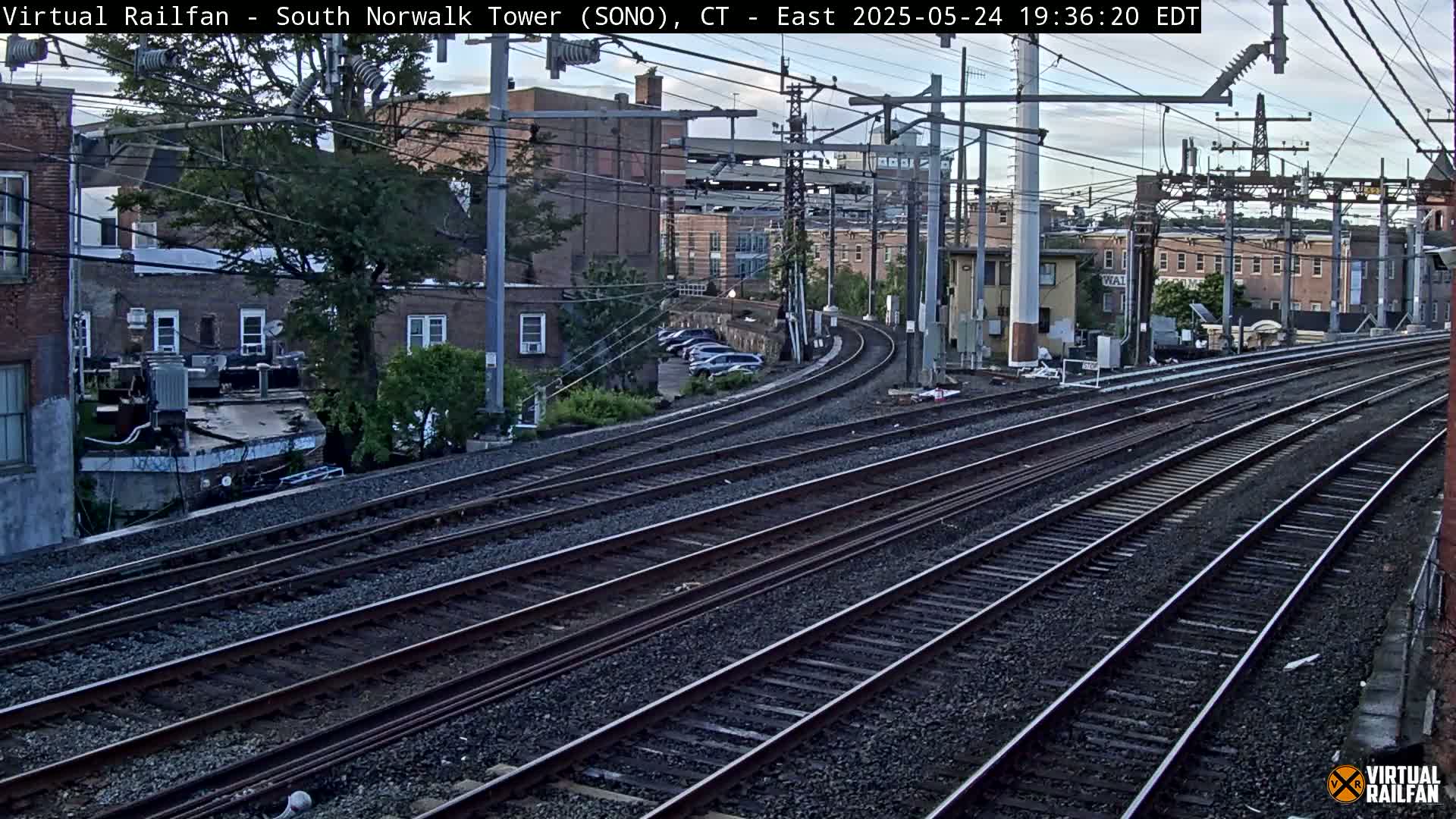Norwalk  Railway Bridge Junction Live Cam - Norwalk, Fairfield, Connecticut, USA