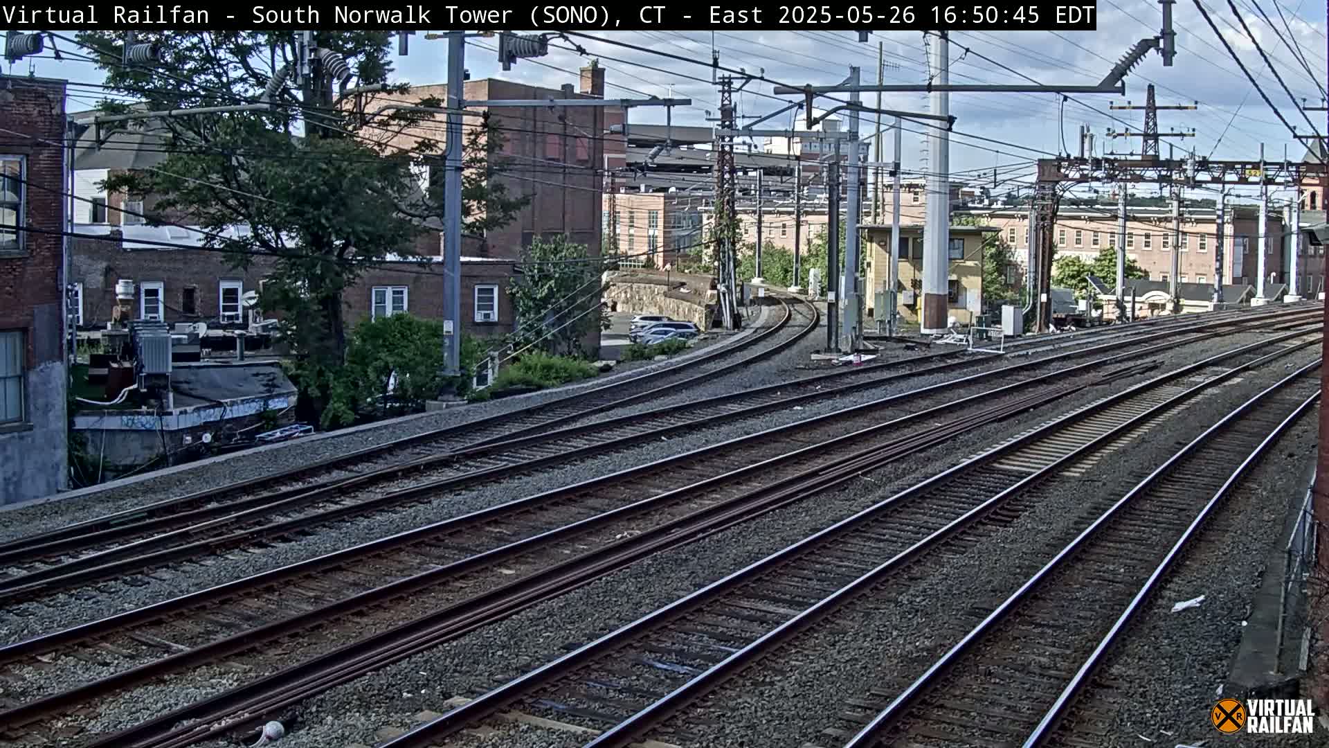 Norwalk  Railway Bridge Junction Live Cam - Norwalk, Fairfield, Connecticut, USA
