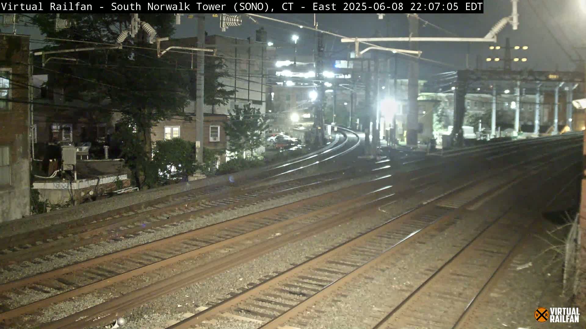 Norwalk  Railway Bridge Junction Live Cam - Norwalk, Fairfield, Connecticut, USA