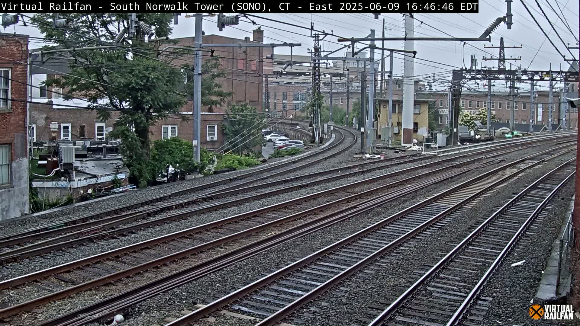 Norwalk  Railway Bridge Junction Live Cam - Norwalk, Fairfield, Connecticut, USA