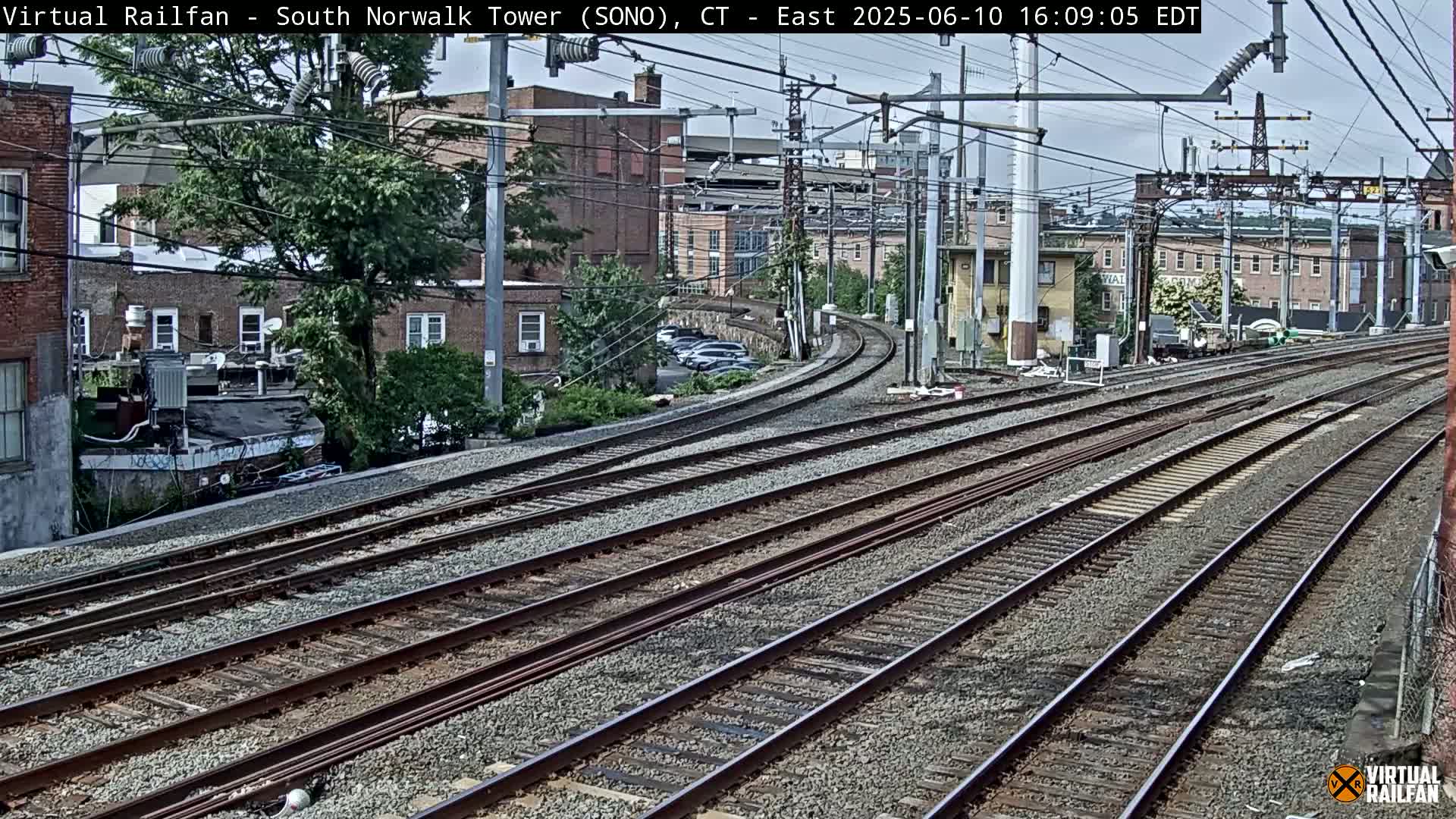 Norwalk  Railway Bridge Junction Live Cam - Norwalk, Fairfield, Connecticut, USA
