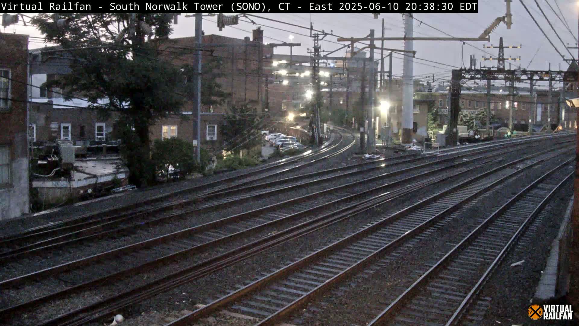 Norwalk  Railway Bridge Junction Live Cam - Norwalk, Fairfield, Connecticut, USA