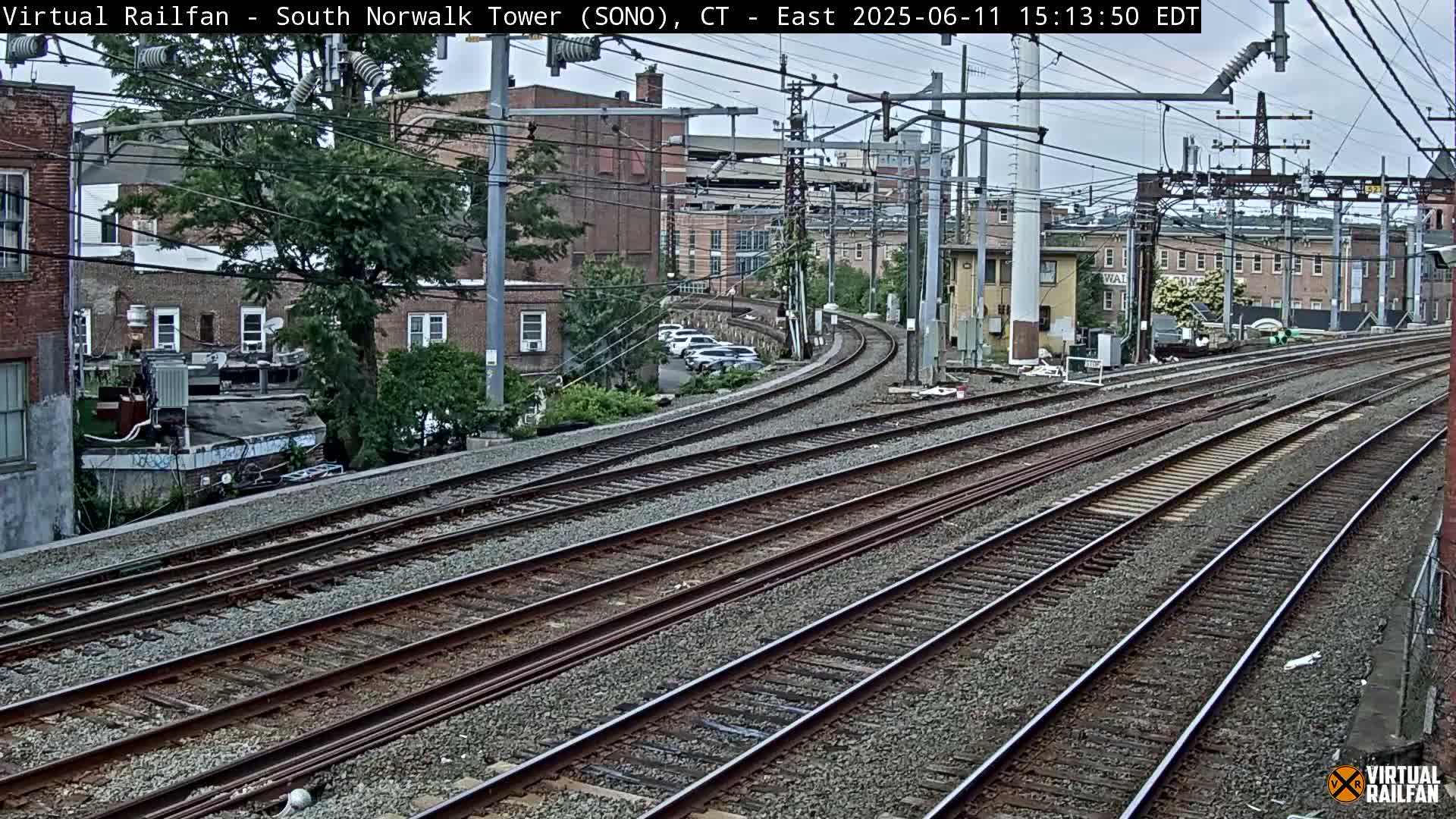 Norwalk  Railway Bridge Junction Live Cam - Norwalk, Fairfield, Connecticut, USA