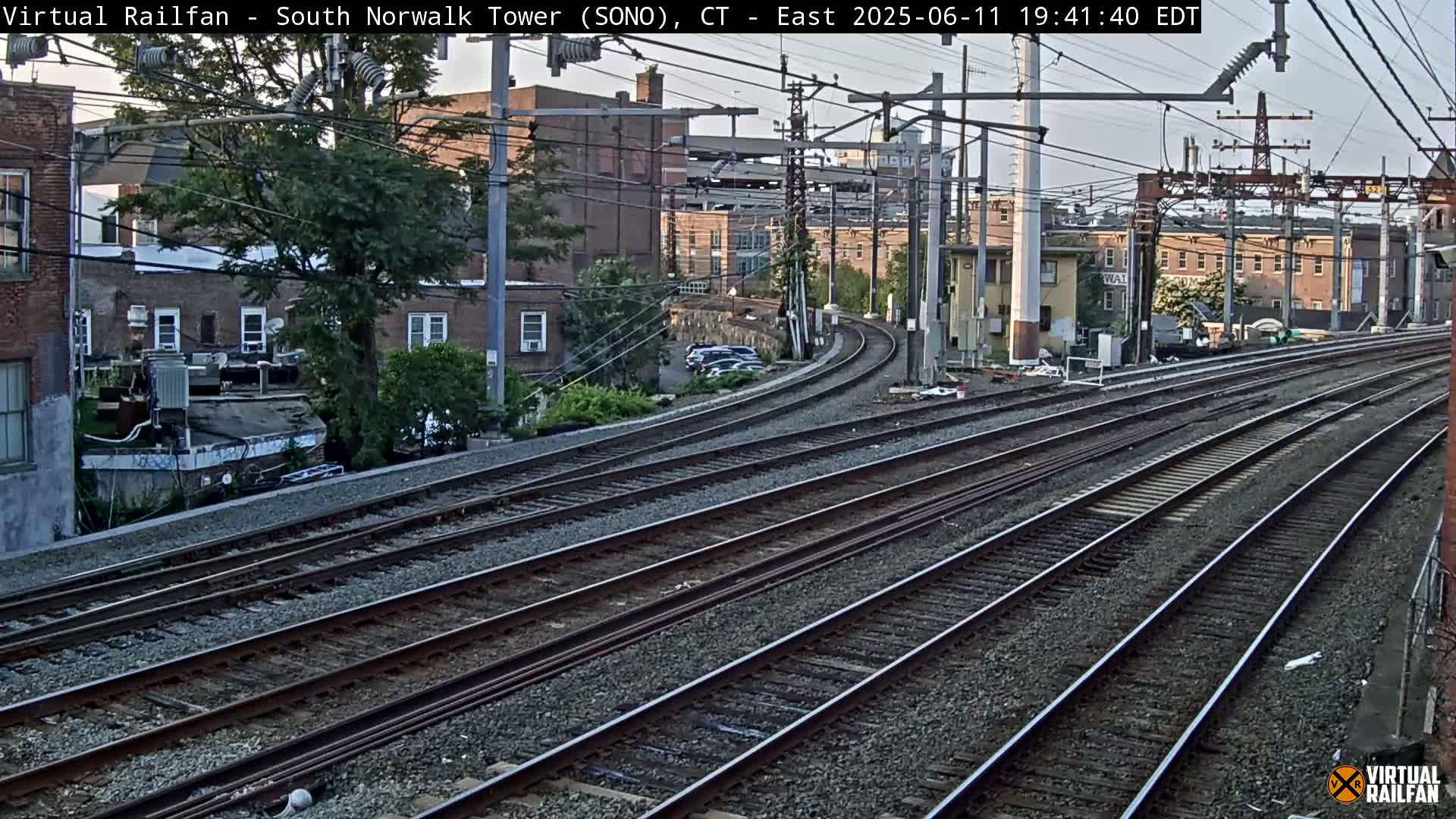 Norwalk  Railway Bridge Junction Live Cam - Norwalk, Fairfield, Connecticut, USA