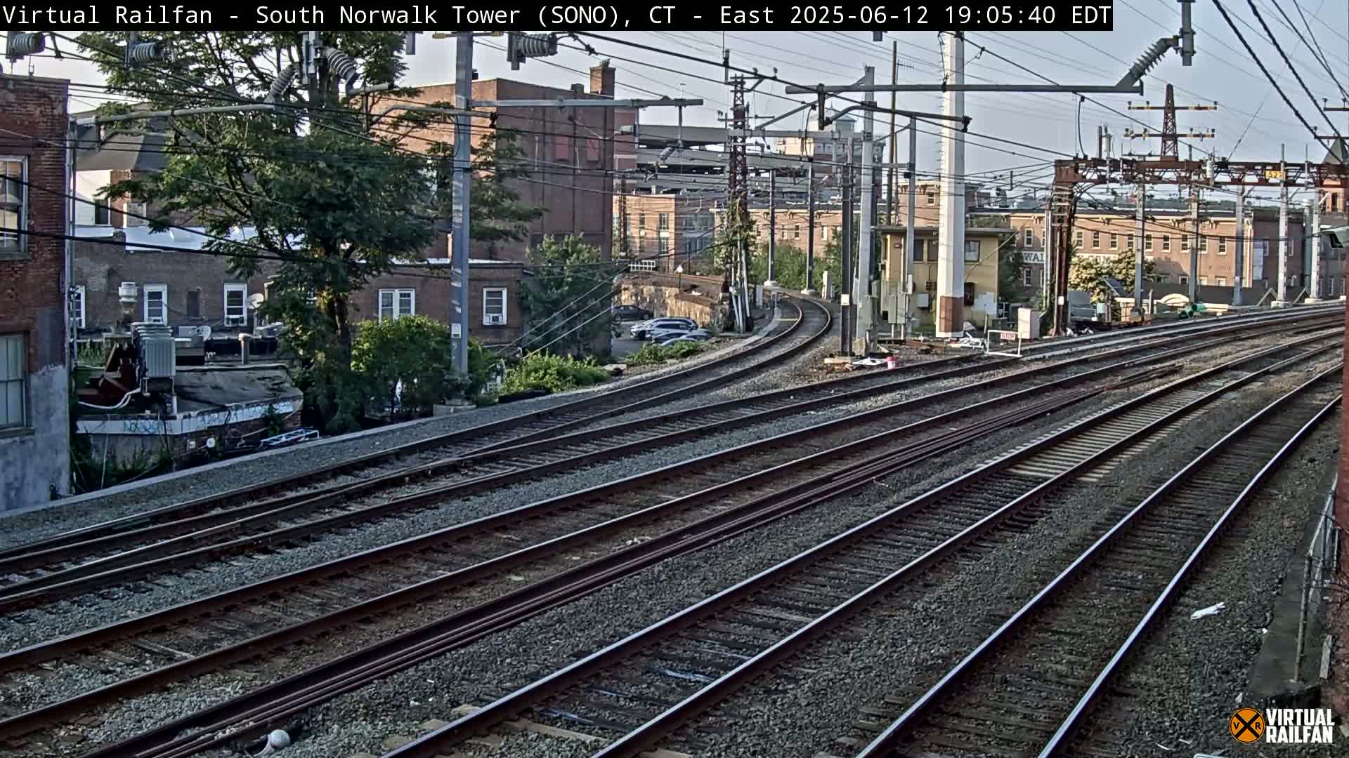 Norwalk  Railway Bridge Junction Live Cam - Norwalk, Fairfield, Connecticut, USA
