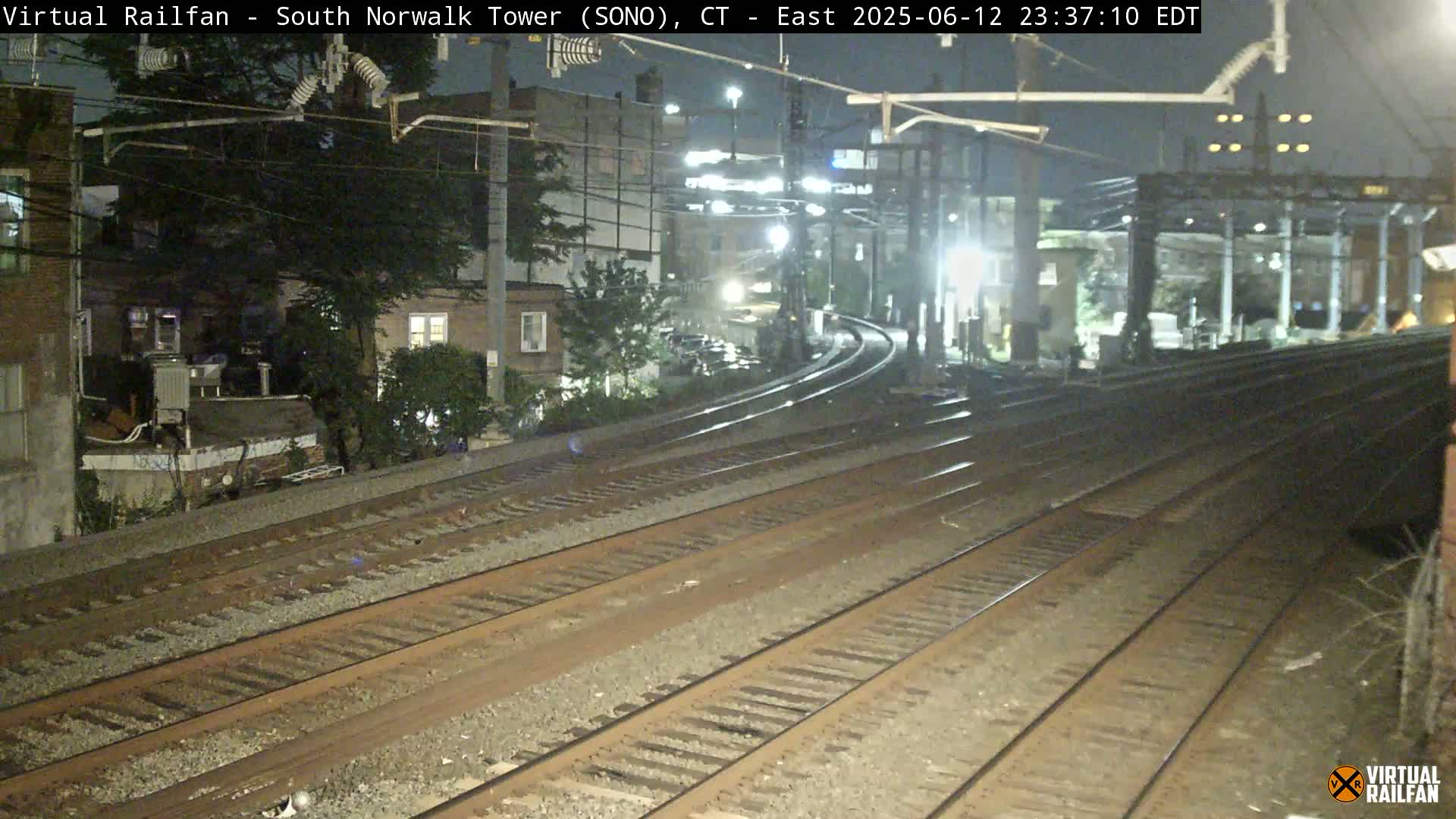 Norwalk  Railway Bridge Junction Live Cam - Norwalk, Fairfield, Connecticut, USA