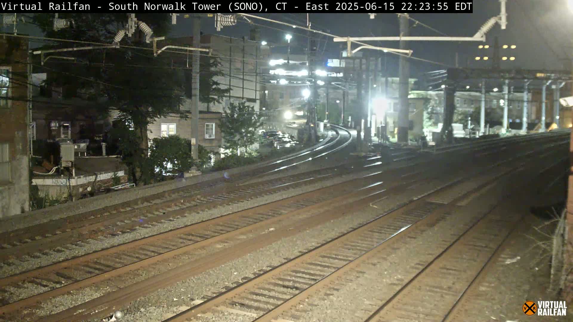 Norwalk  Railway Bridge Junction Live Cam - Norwalk, Fairfield, Connecticut, USA